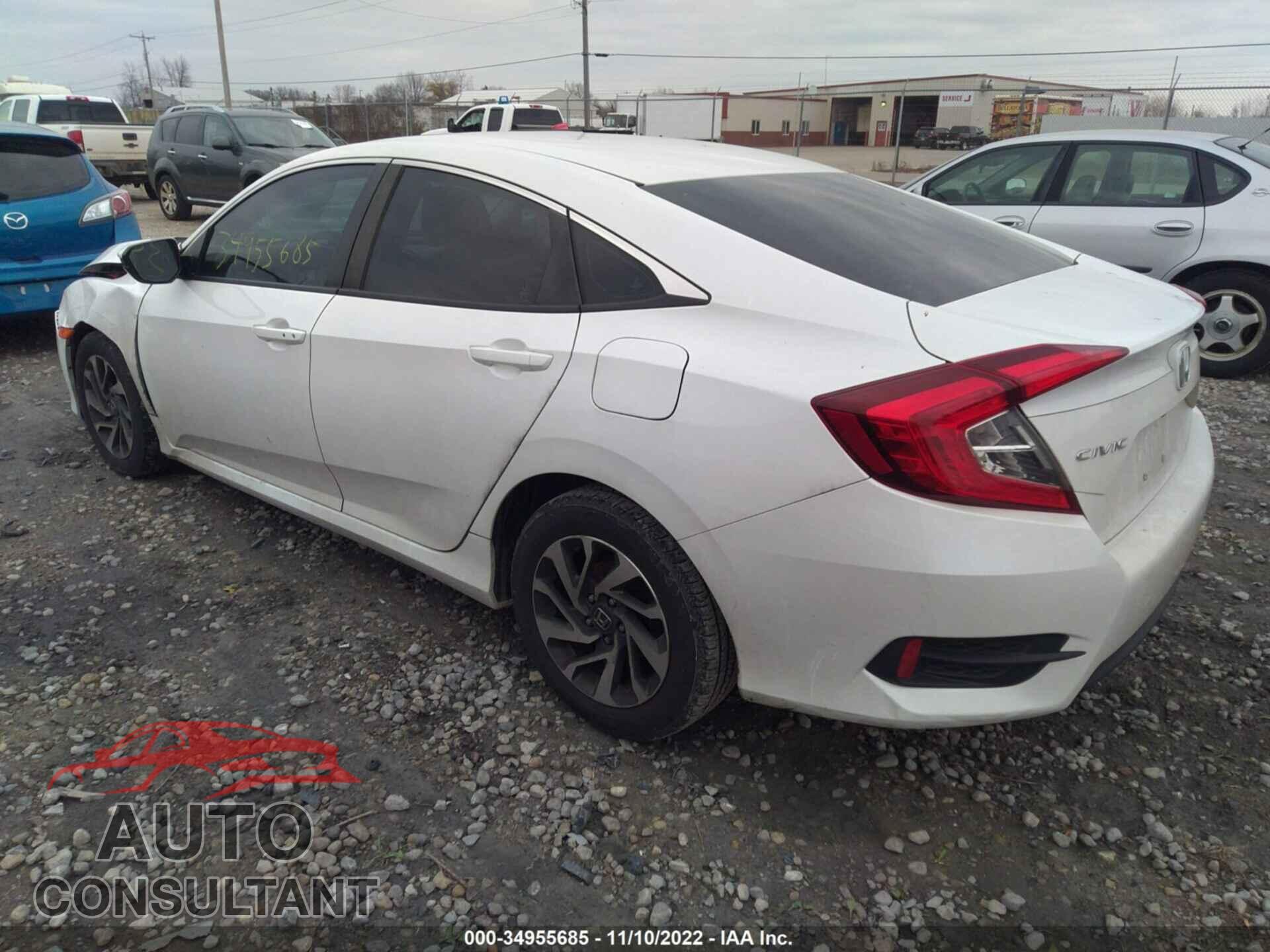 HONDA CIVIC SEDAN 2016 - 19XFC2F71GE083473