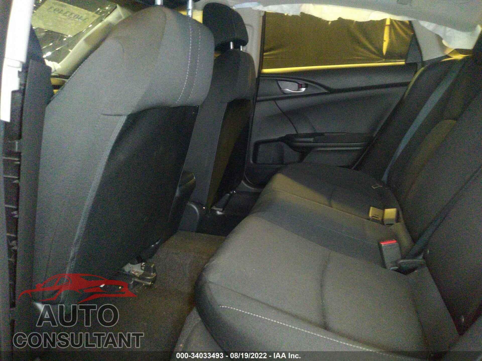 HONDA CIVIC SEDAN 2017 - 2HGFC2F55HH577292