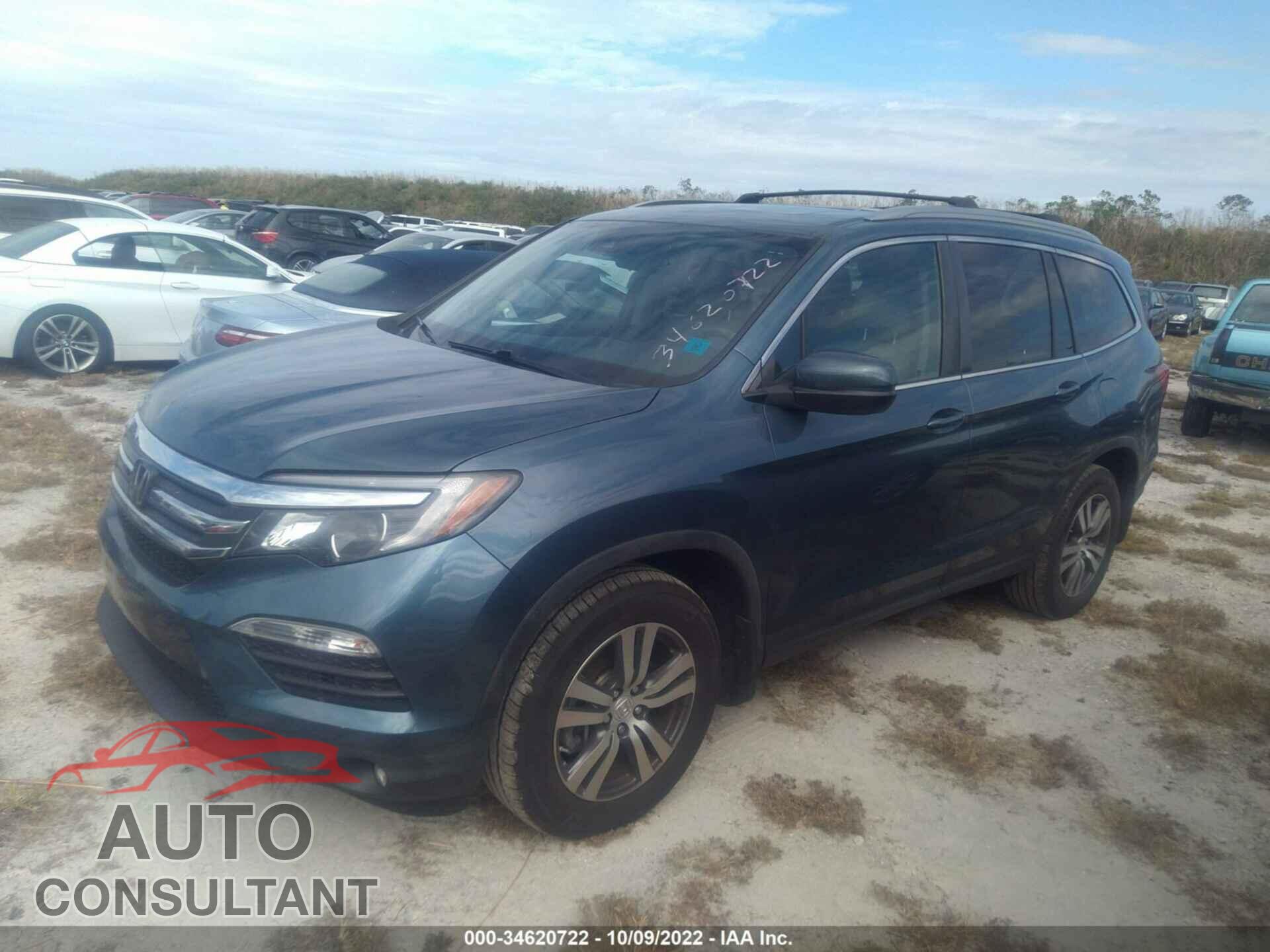 HONDA PILOT 2017 - 5FNYF6H62HB035648