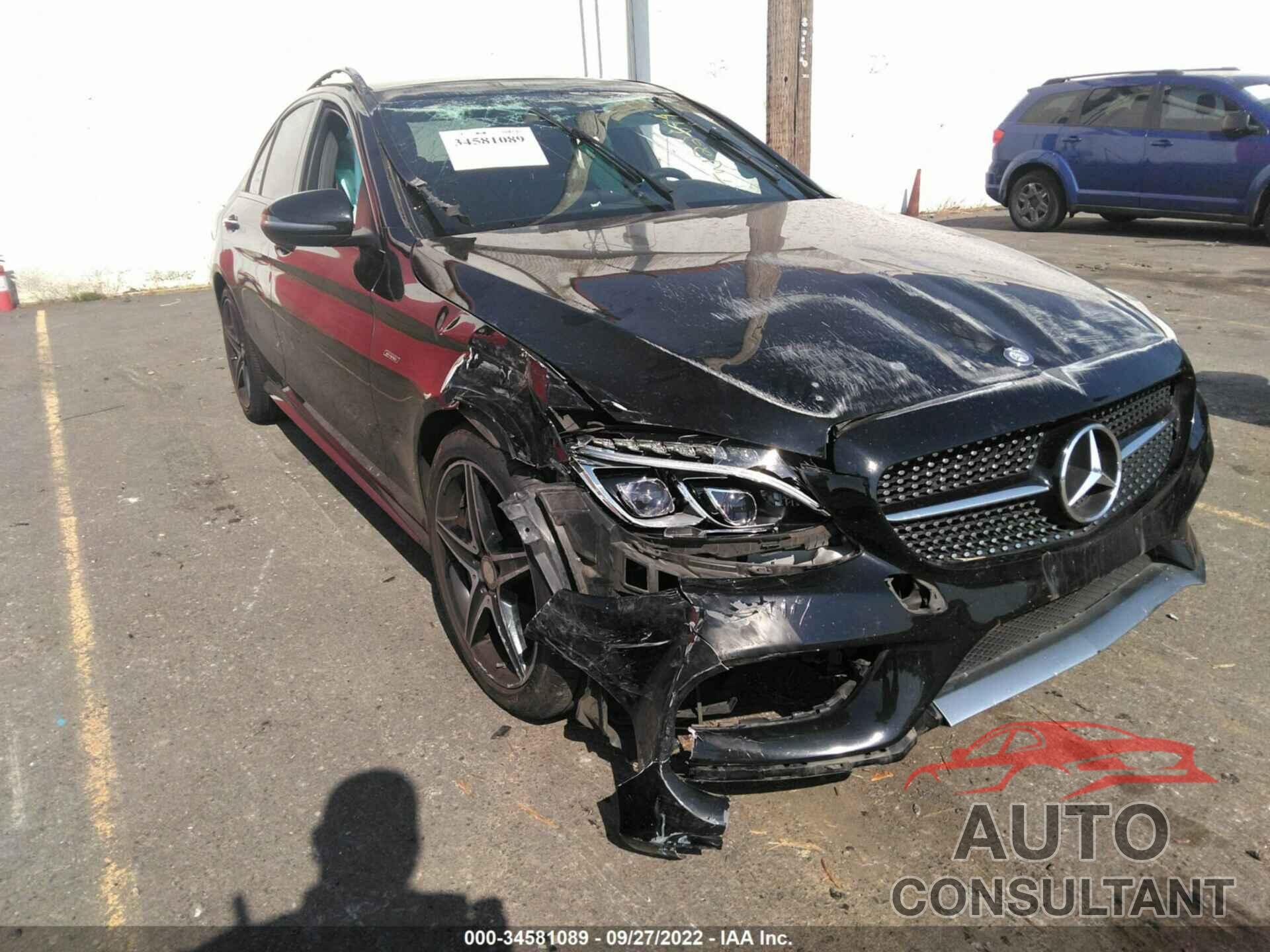 MERCEDES-BENZ C-CLASS 2016 - 55SWF6EB8GU110164