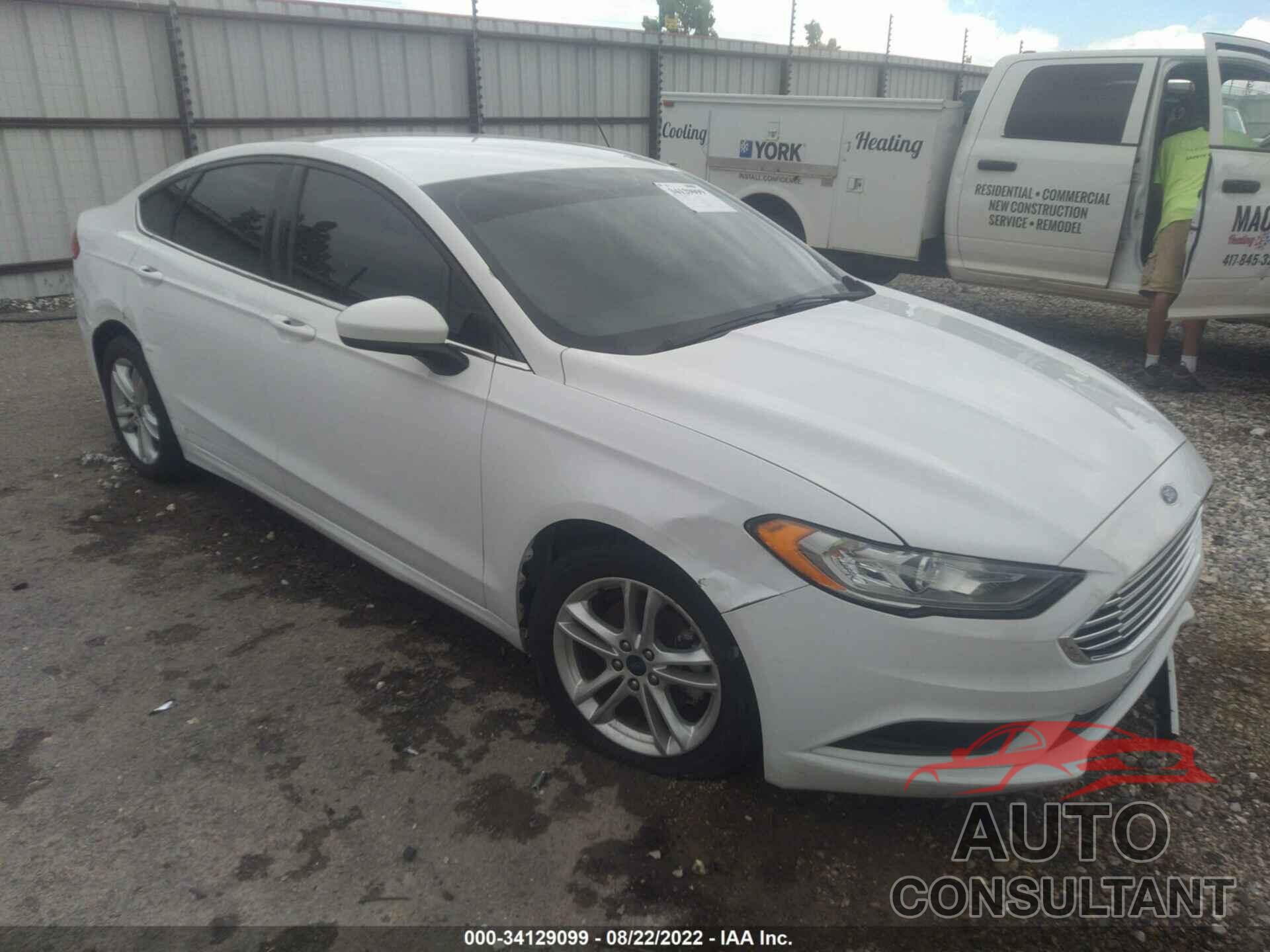 FORD FUSION 2018 - 3FA6P0H77JR113328