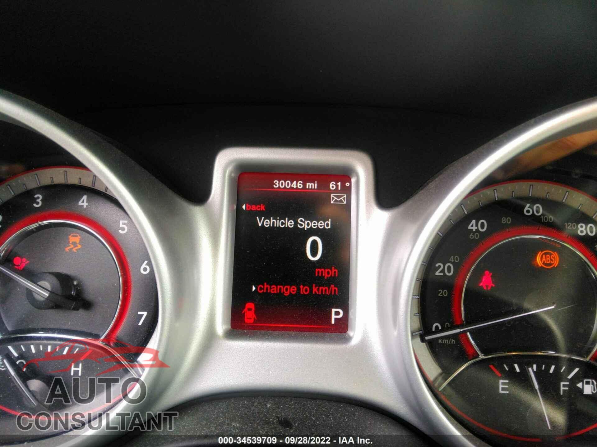 DODGE JOURNEY 2019 - 3C4PDCBB1KT815977