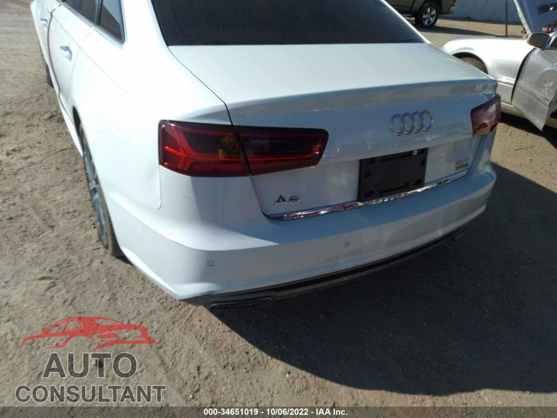 AUDI A6 2016 - WAUGFAFC9GN074189