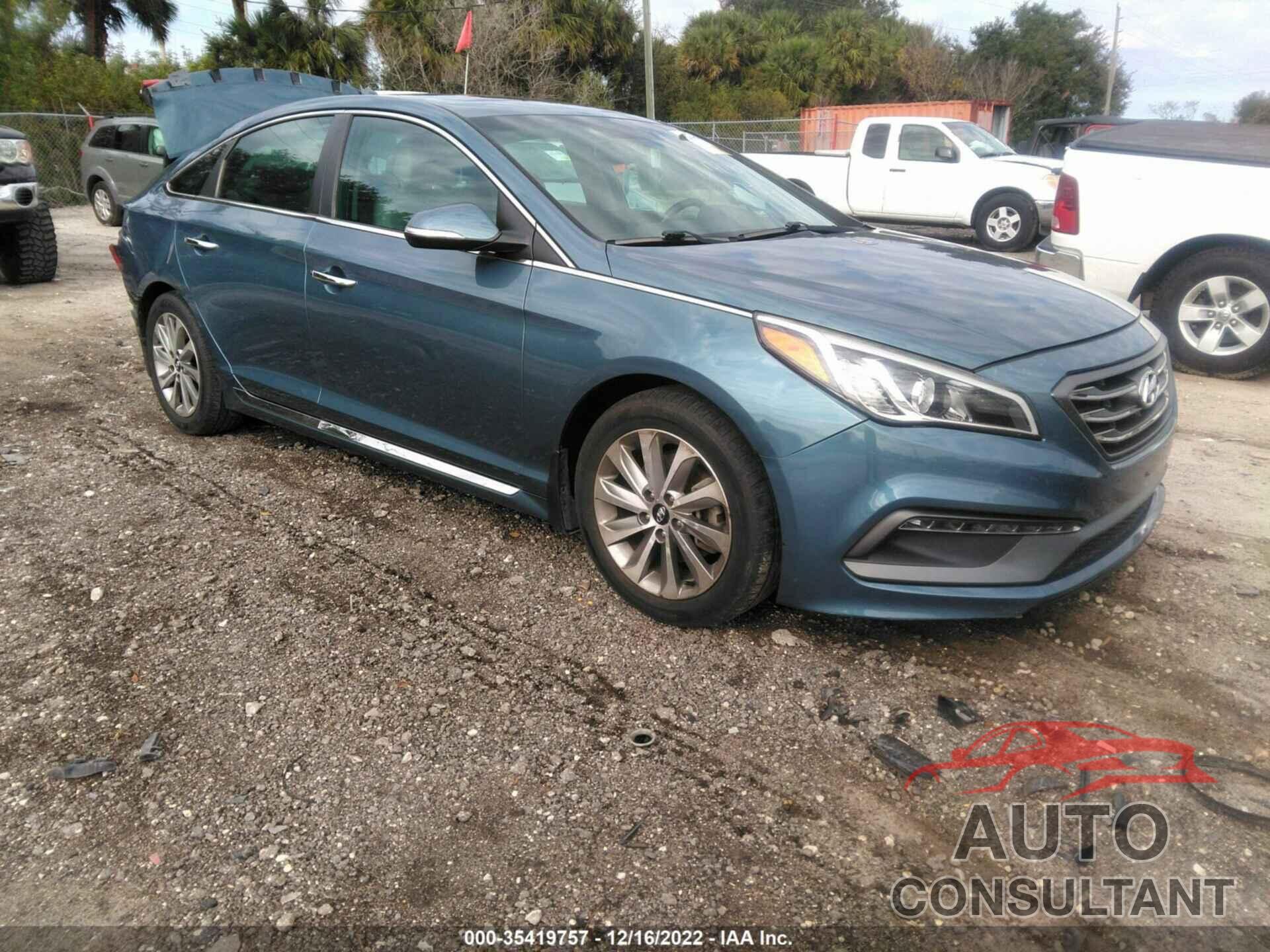 HYUNDAI SONATA 2017 - 5NPE34AF5HH474130
