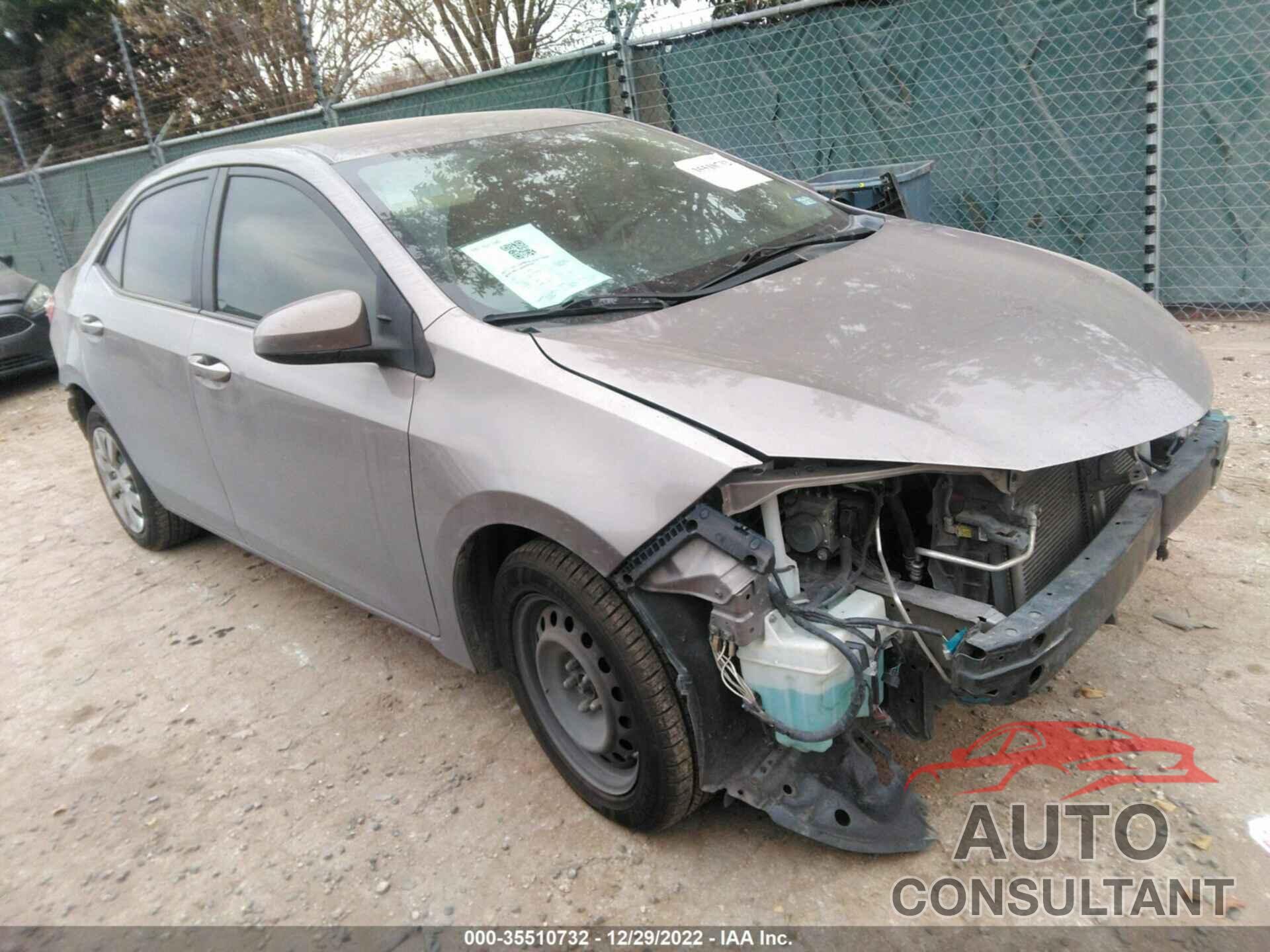 TOYOTA COROLLA 2015 - 5YFBURHE2FP180730