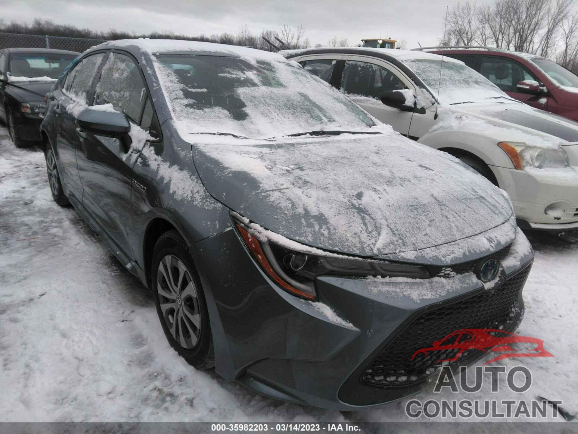 TOYOTA COROLLA 2021 - JTDEAMDE9MJ027178