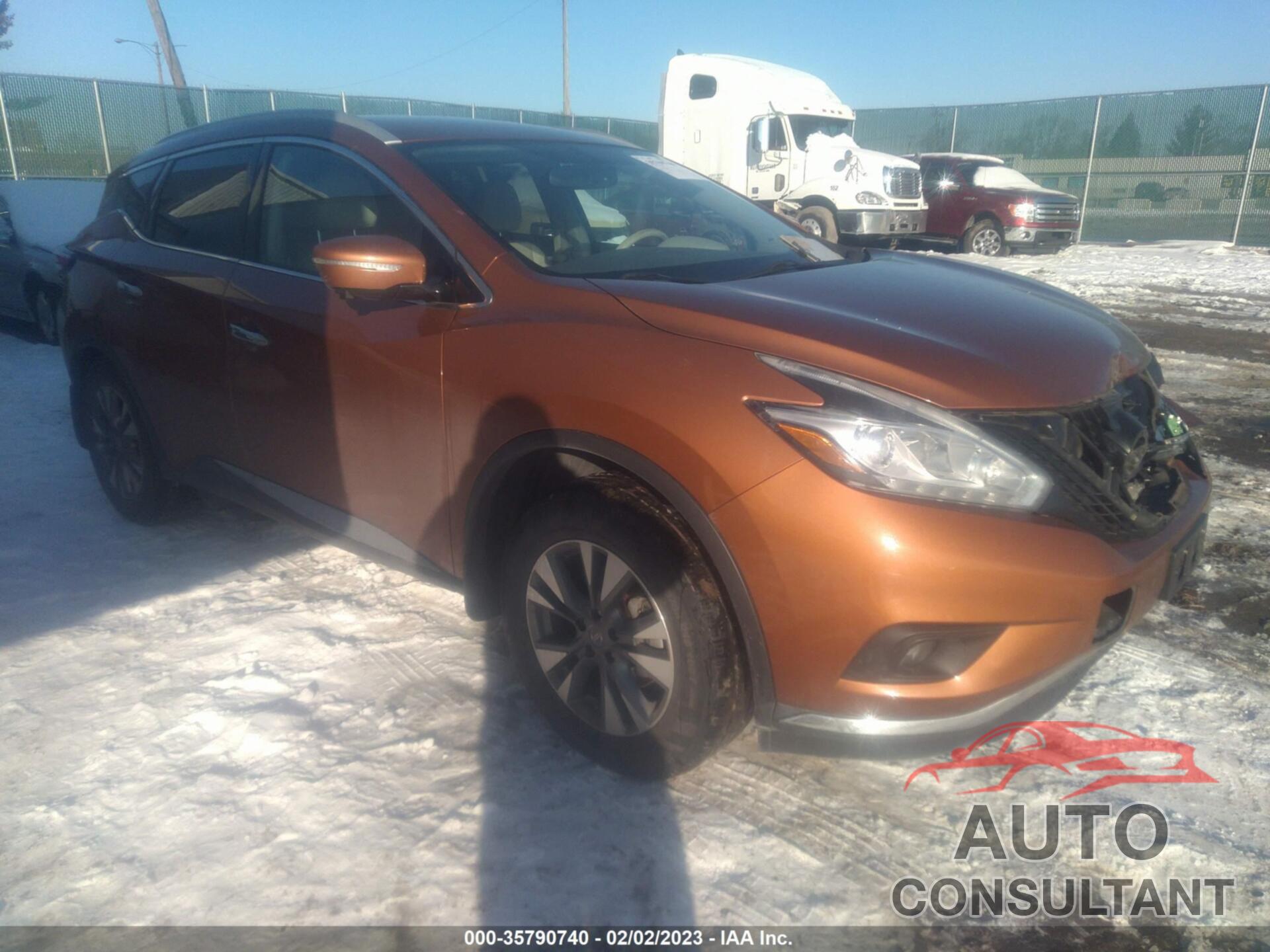 NISSAN MURANO 2015 - 5N1AZ2MH6FN236102