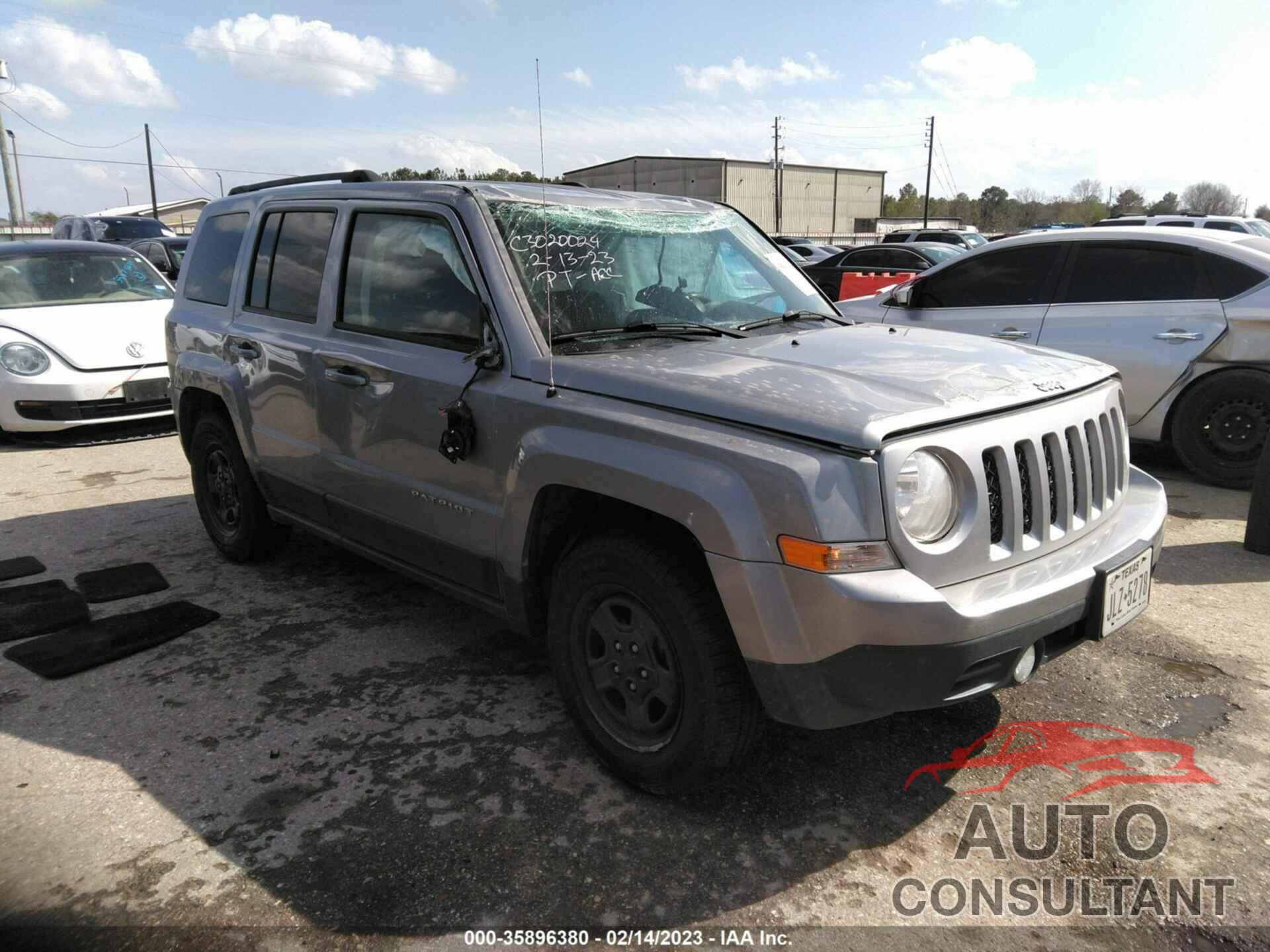 JEEP PATRIOT 2016 - 1C4NJPBA0GD574599