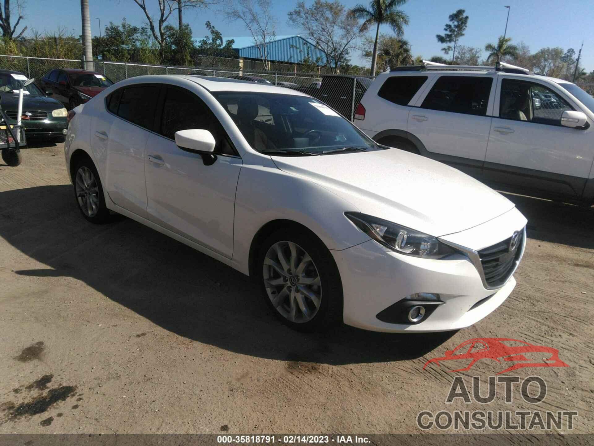 MAZDA MAZDA3 2016 - JM1BM1W30G1298834