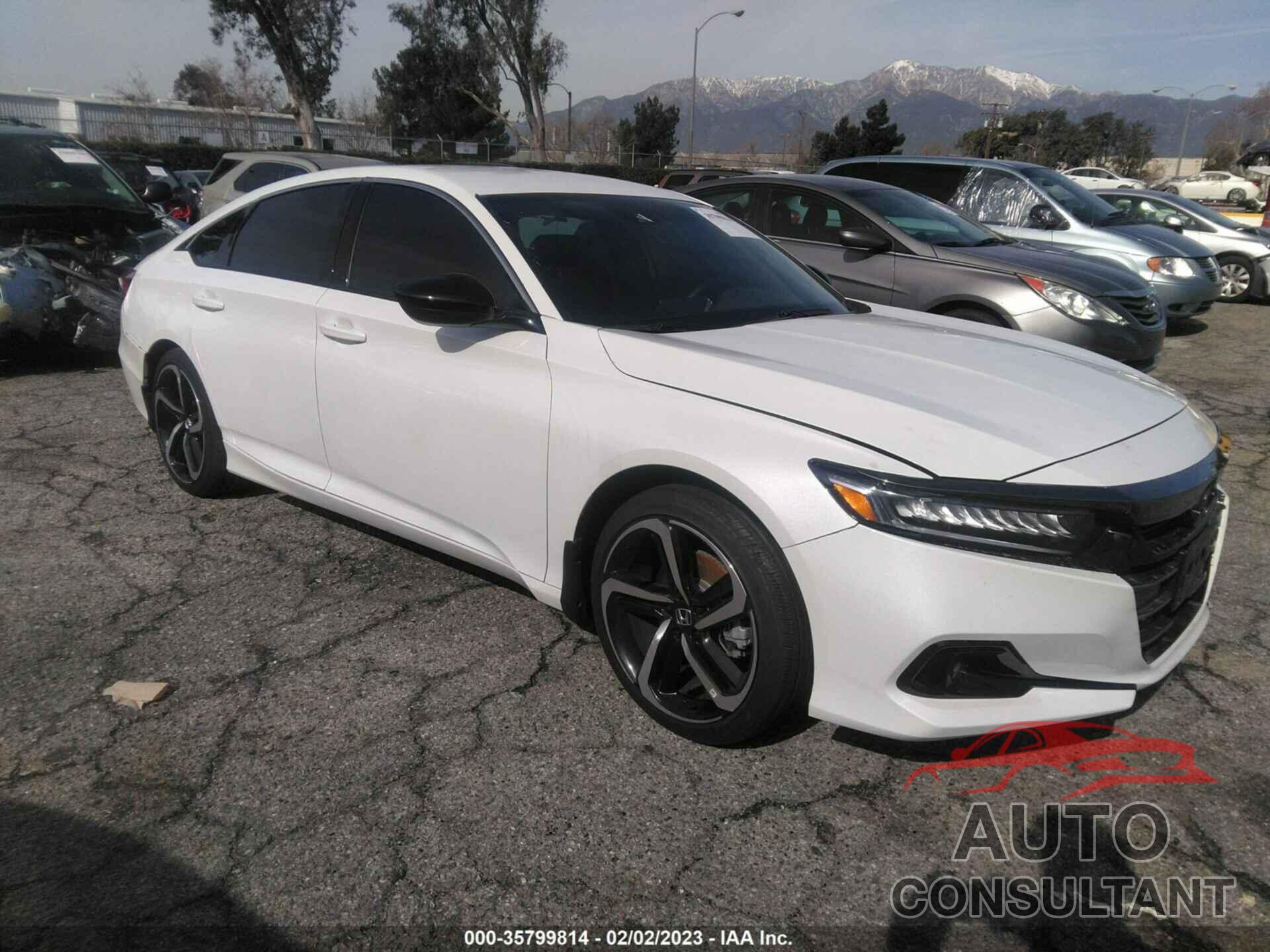 HONDA ACCORD SEDAN 2022 - 1HGCV1F35NA001945