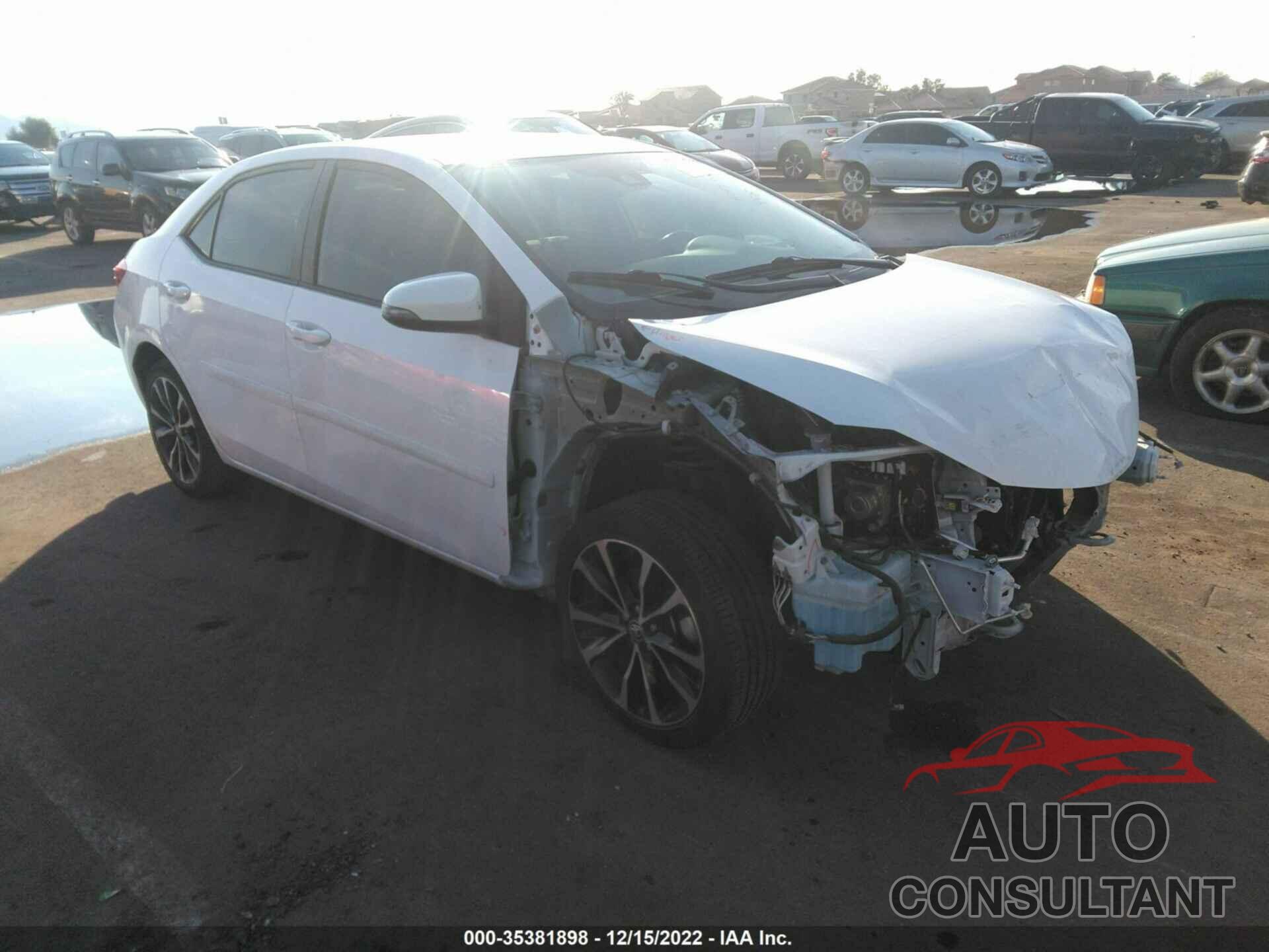 TOYOTA COROLLA 2018 - 2T1BURHE1JC072950