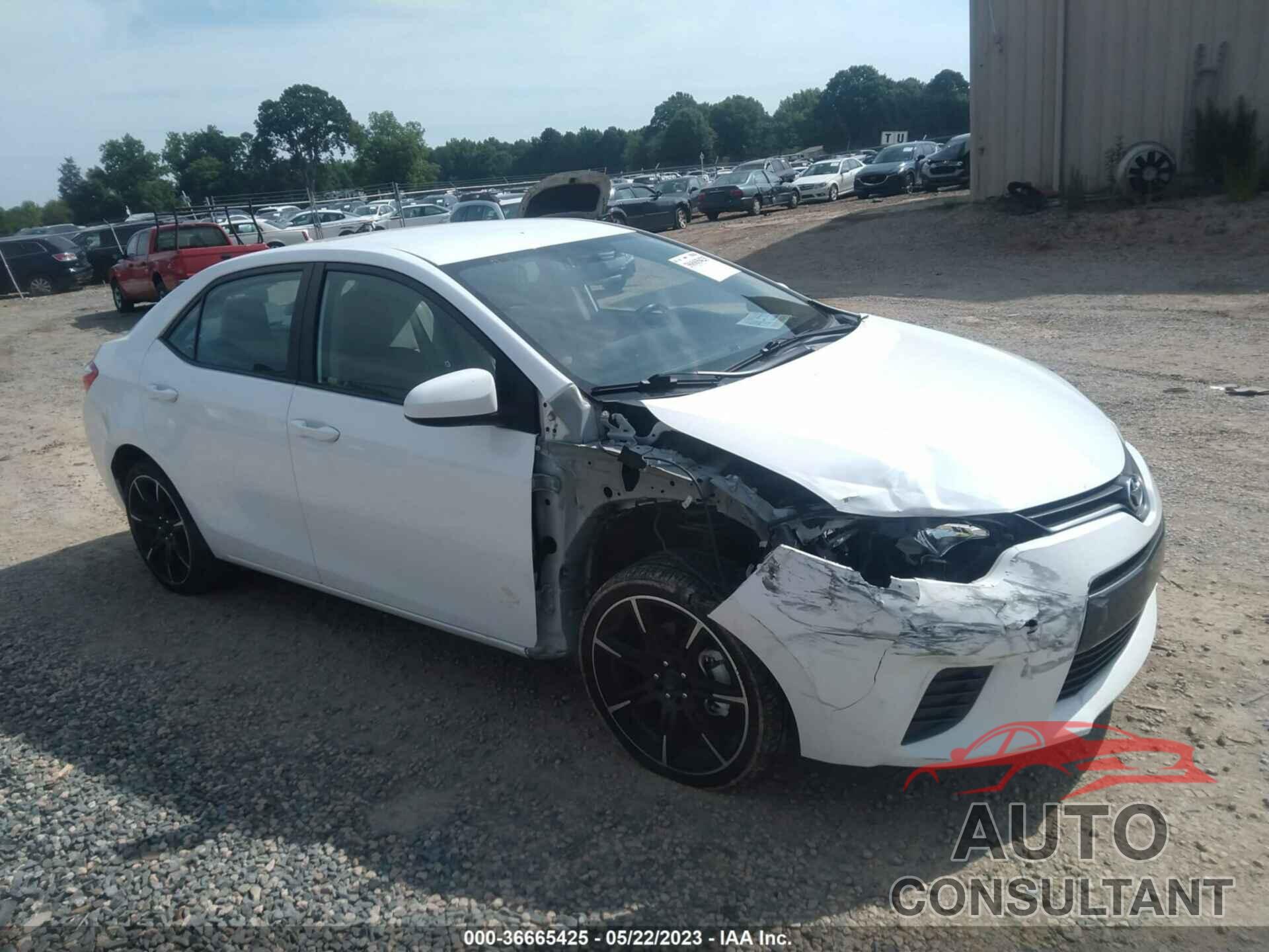 TOYOTA COROLLA 2015 - 2T1BURHEXFC273754