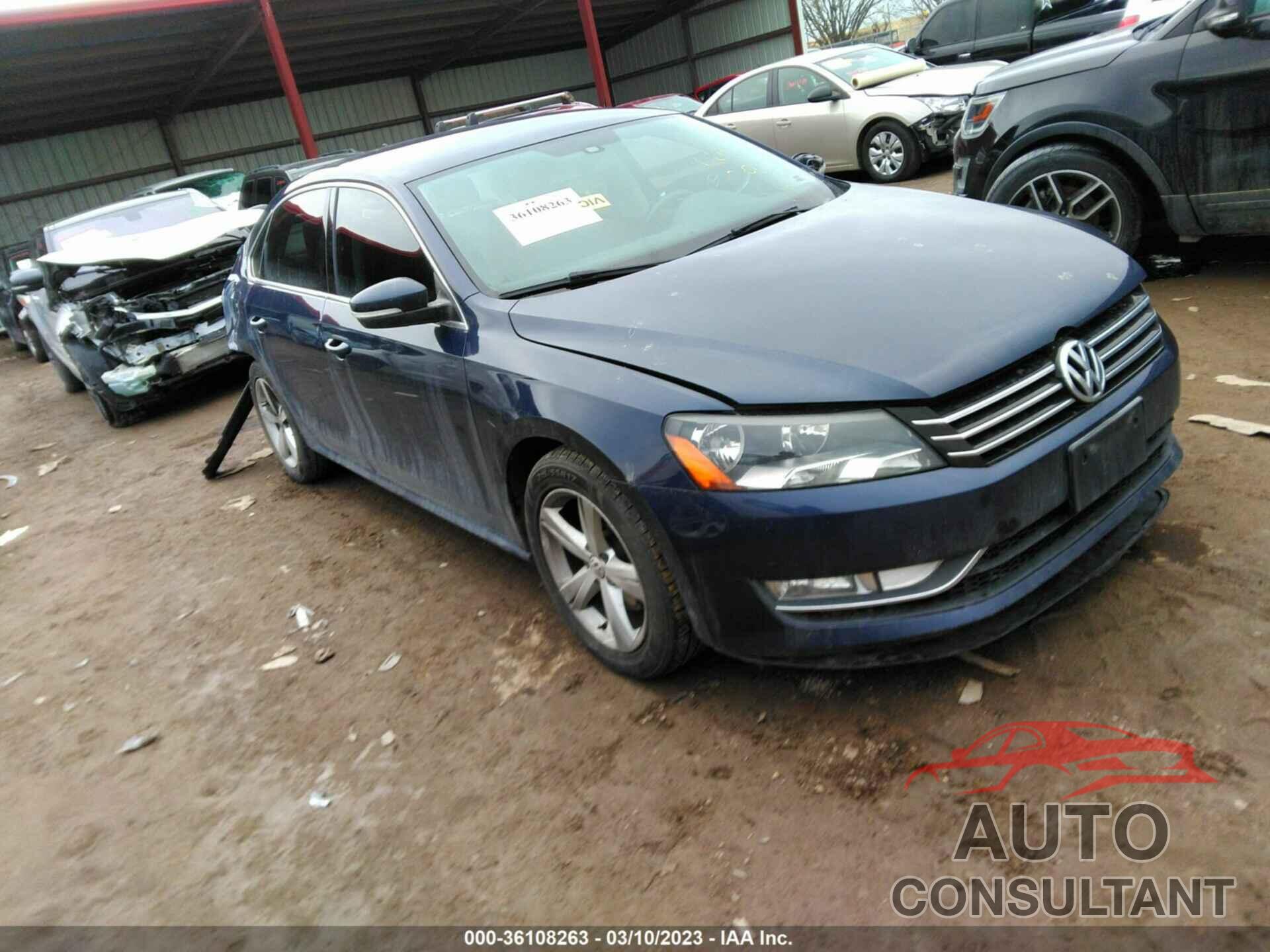 VOLKSWAGEN PASSAT 2015 - 1VWAS7A34FC091374