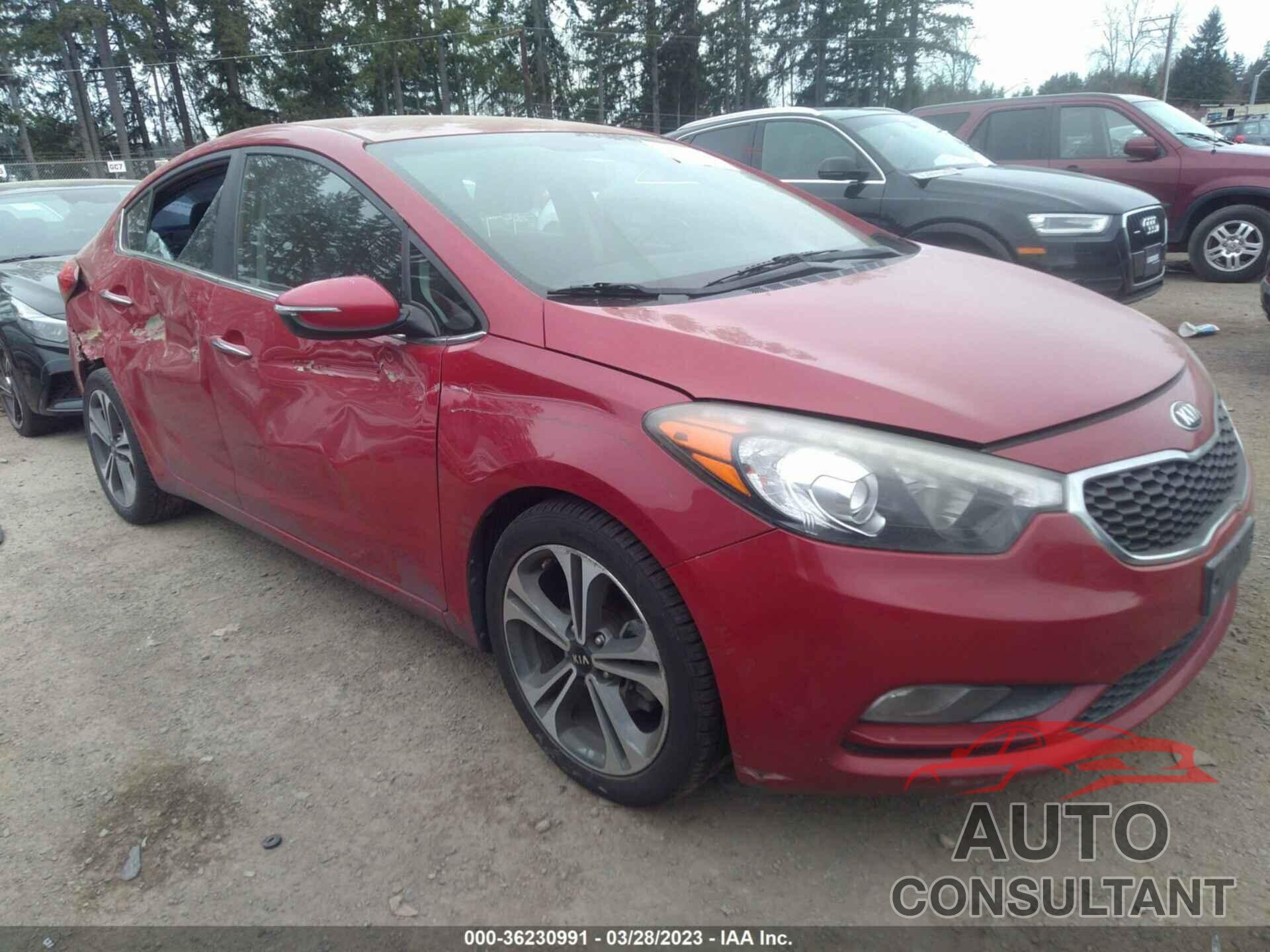 KIA FORTE 2015 - KNAFX4A88F5350499