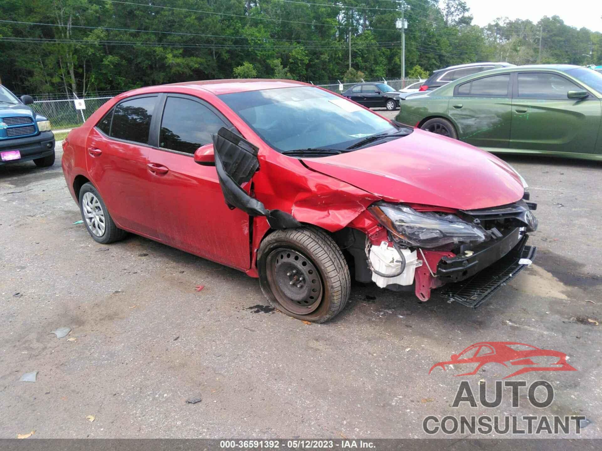 TOYOTA COROLLA 2017 - 2T1BURHE1HC954839
