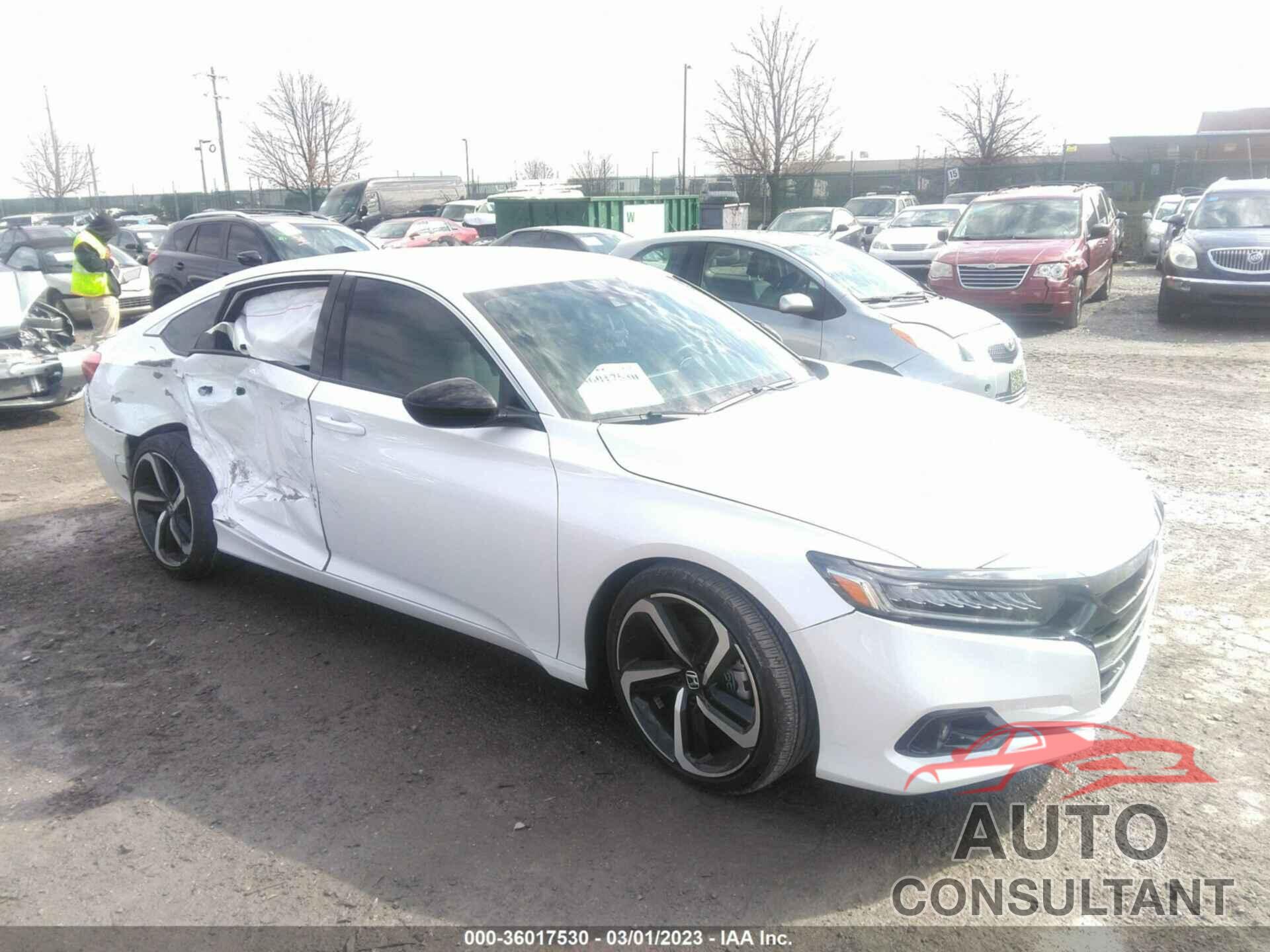 HONDA ACCORD SEDAN 2022 - 1HGCV1F35NA048392