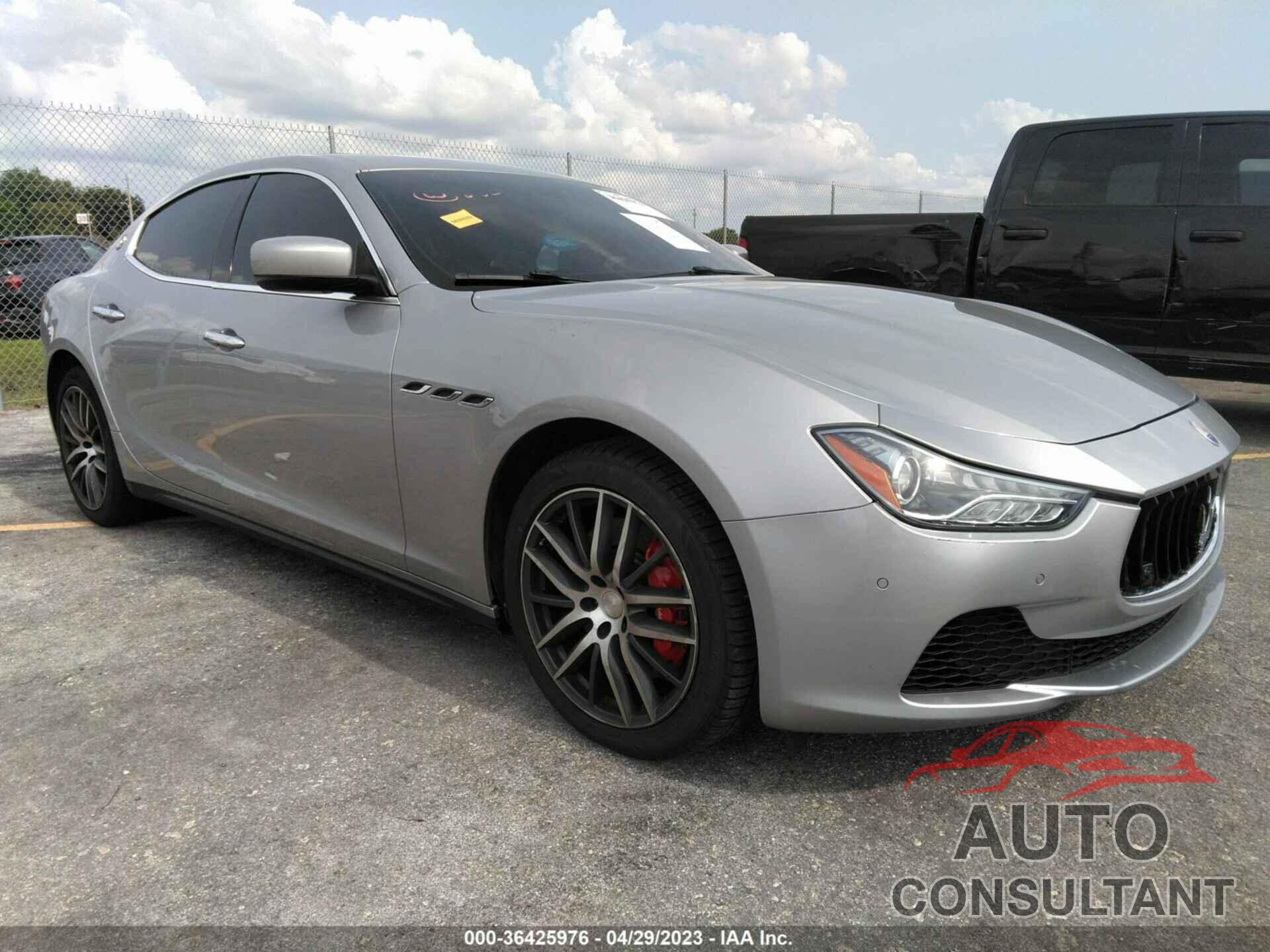 MASERATI GHIBLI 2015 - ZAM57RTA4F1125799