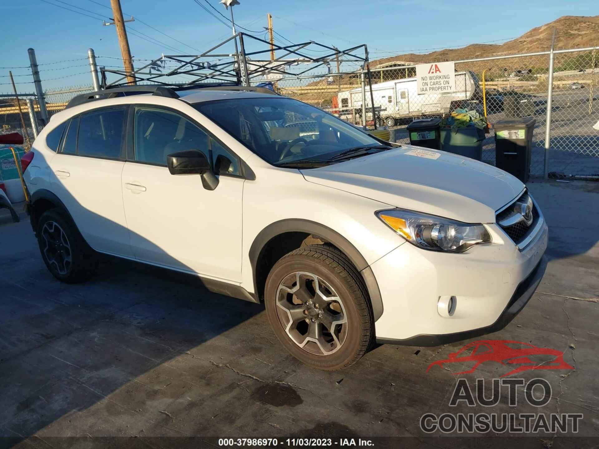 SUBARU XV CROSSTREK 2015 - JF2GPAAC6F9325959