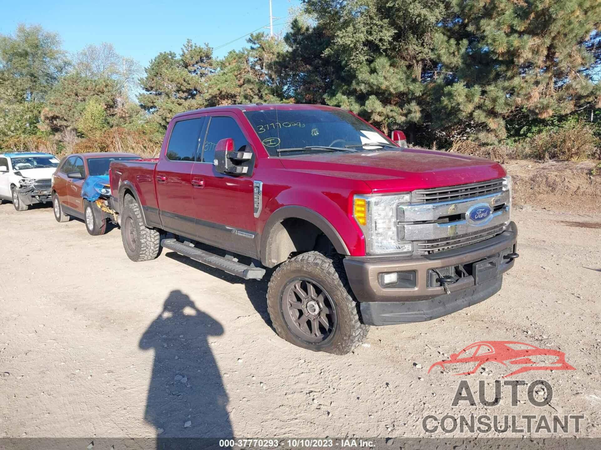 FORD F-250 2017 - 1FT7W2BT1HEB45739