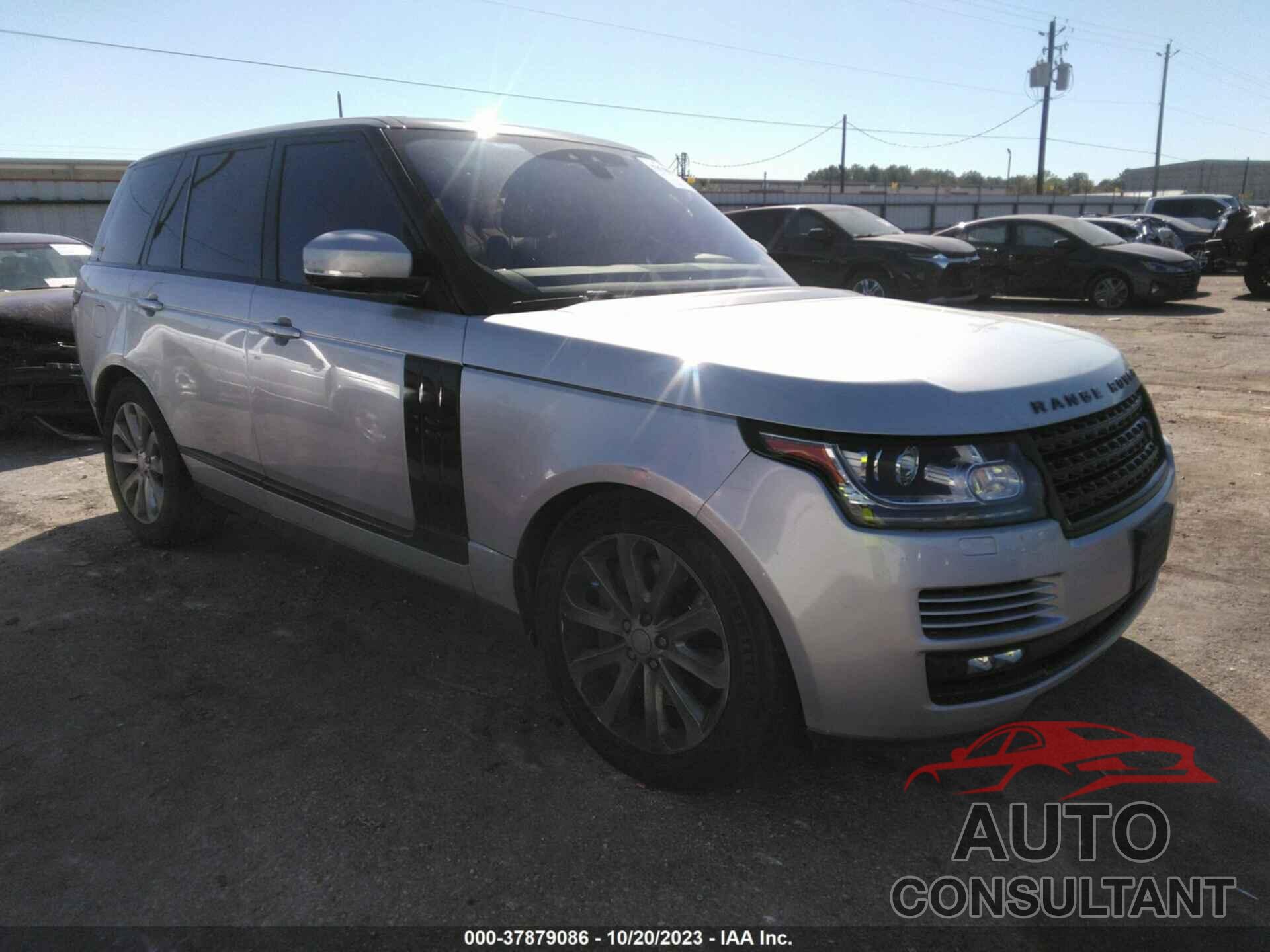 LAND ROVER RANGE ROVER 2017 - SALGS2FV5HA355848