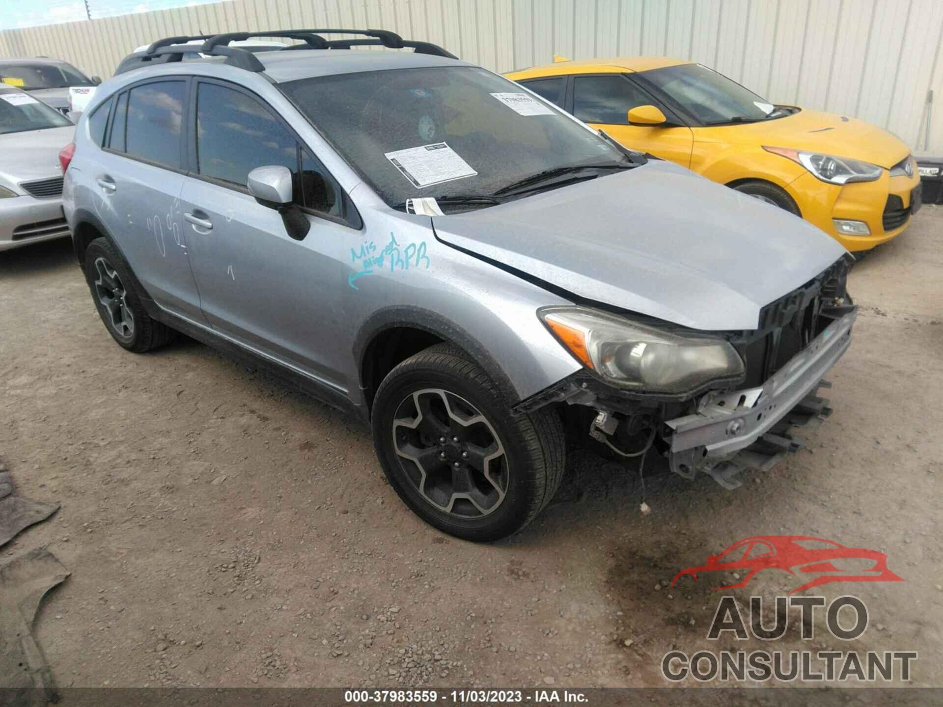 SUBARU XV CROSSTREK 2015 - JF2GPAMC3FH302267