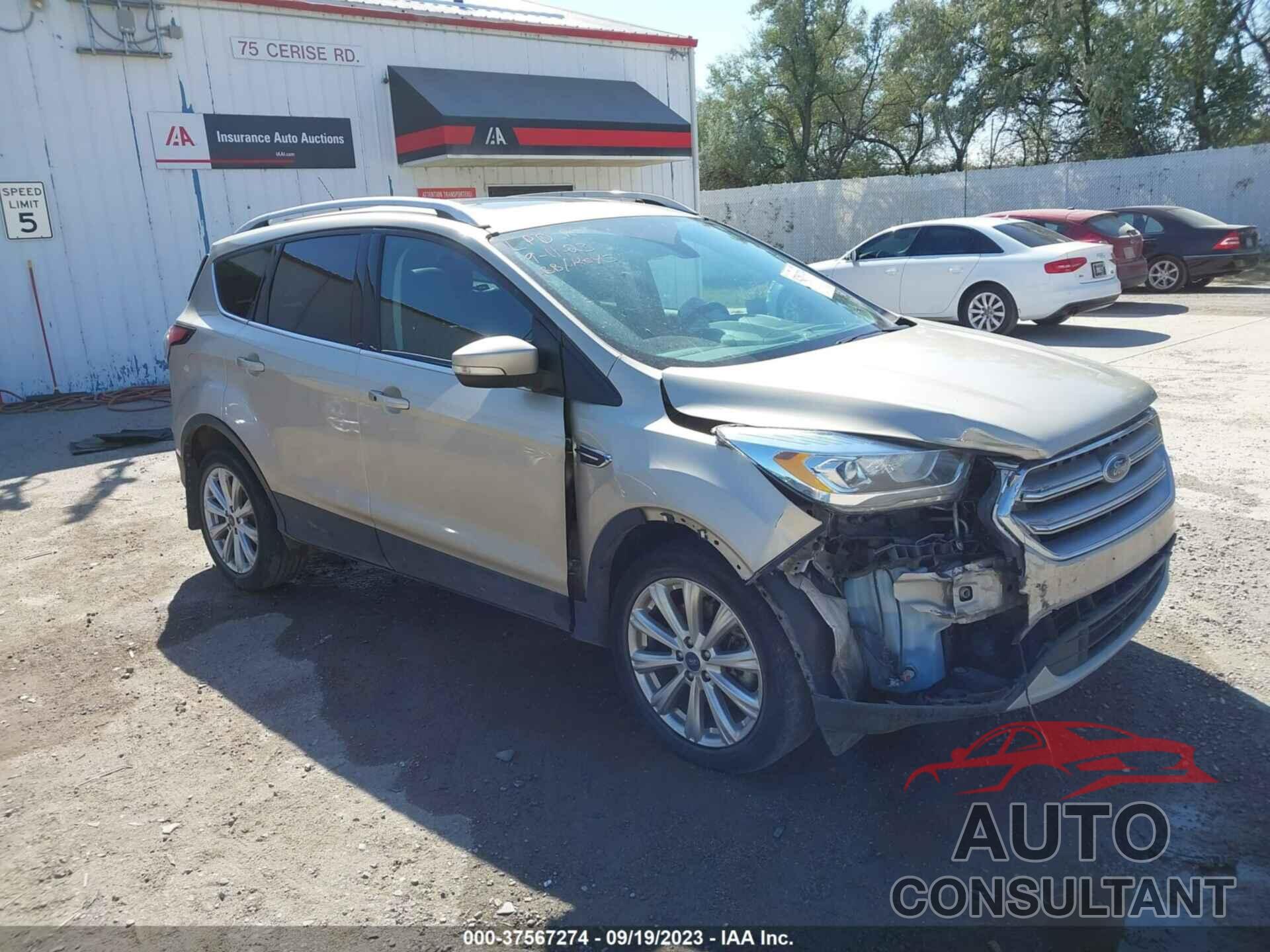 FORD ESCAPE 2017 - 1FMCU9J96HUD94784