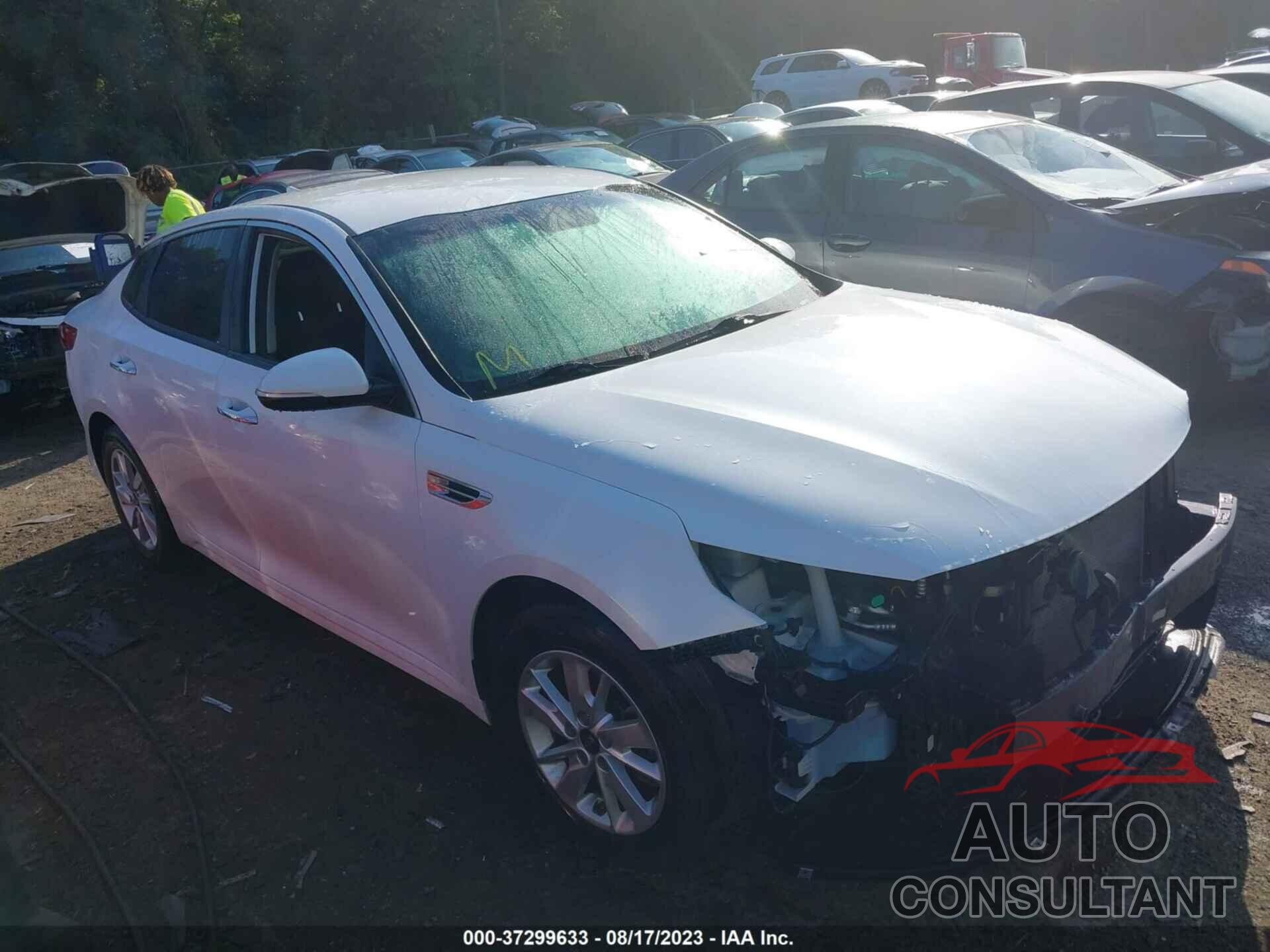 KIA OPTIMA 2016 - KNAGT4L35G5099086