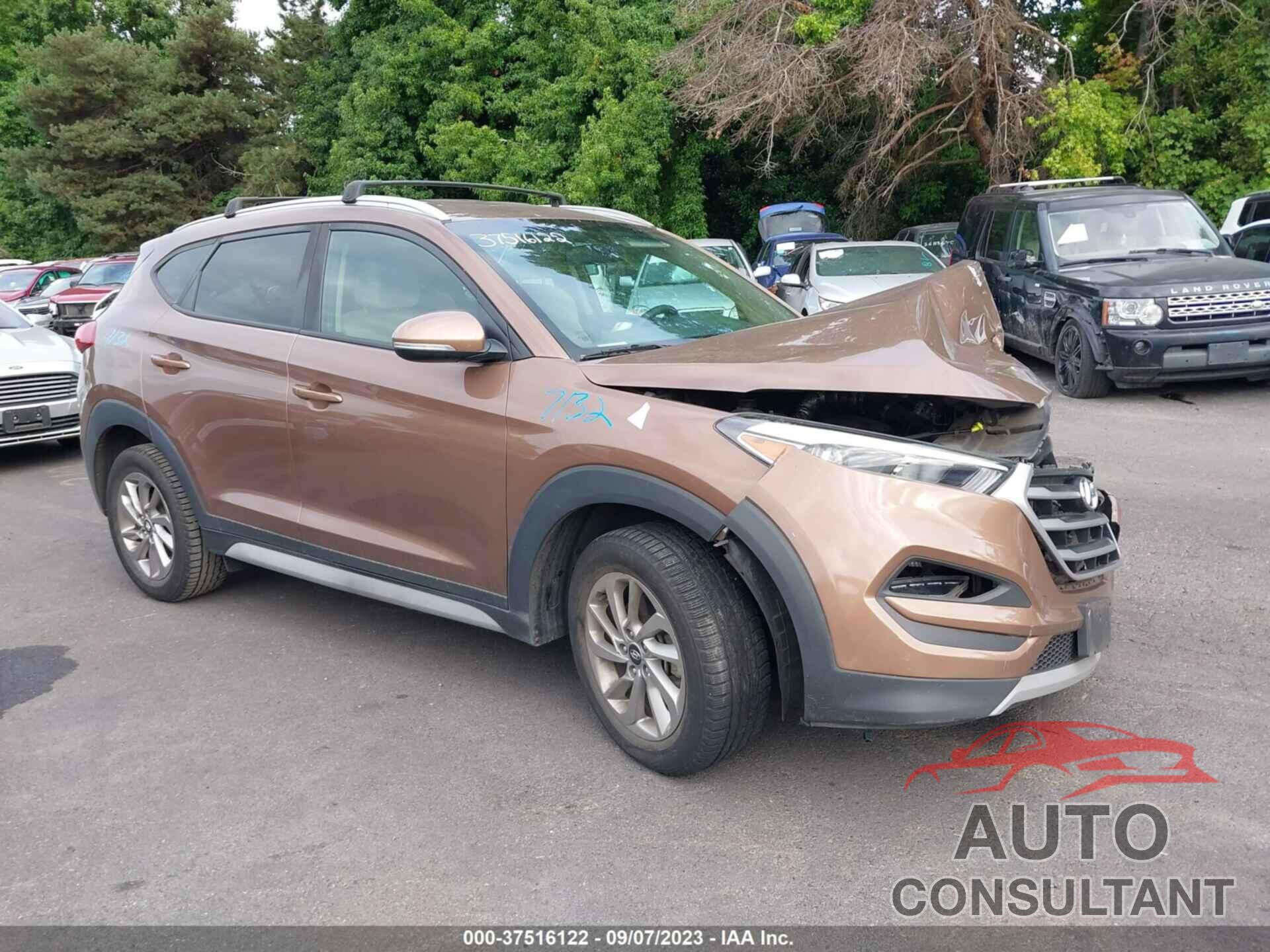 HYUNDAI TUCSON 2017 - KM8J3CA23HU531190