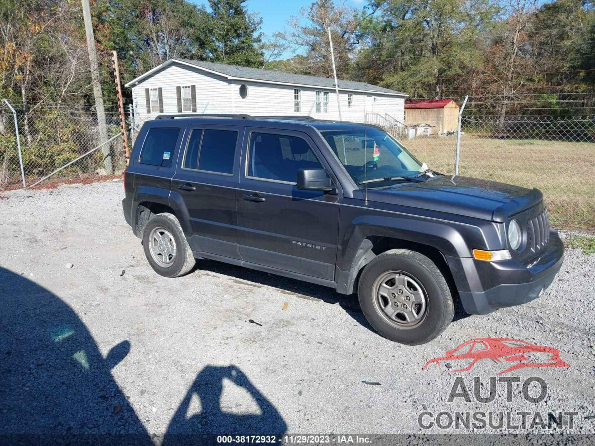 JEEP PATRIOT 2015 - 1C4NJPBB9FD210558