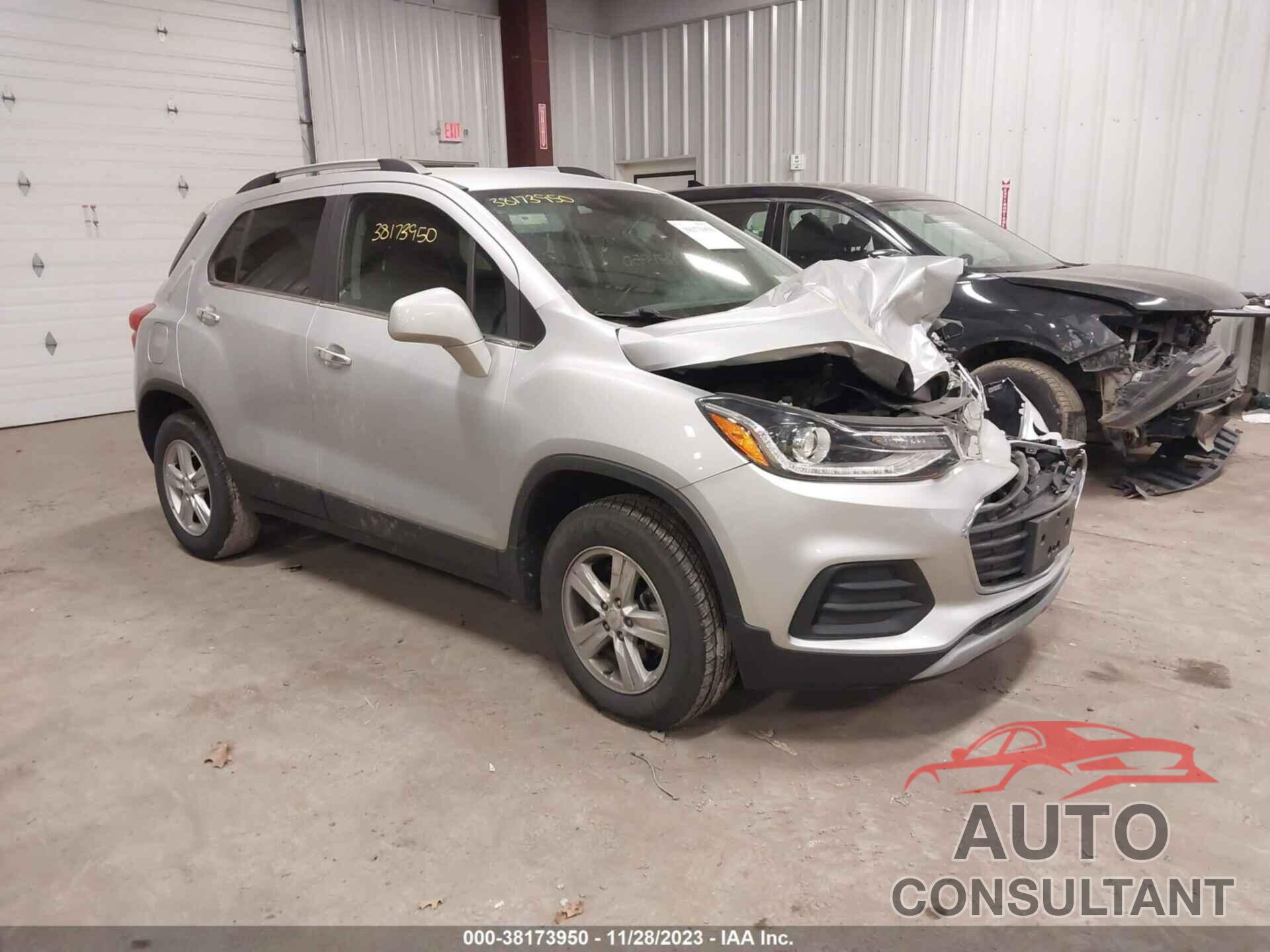 CHEVROLET TRAX 2019 - KL7CJPSB4KB909428