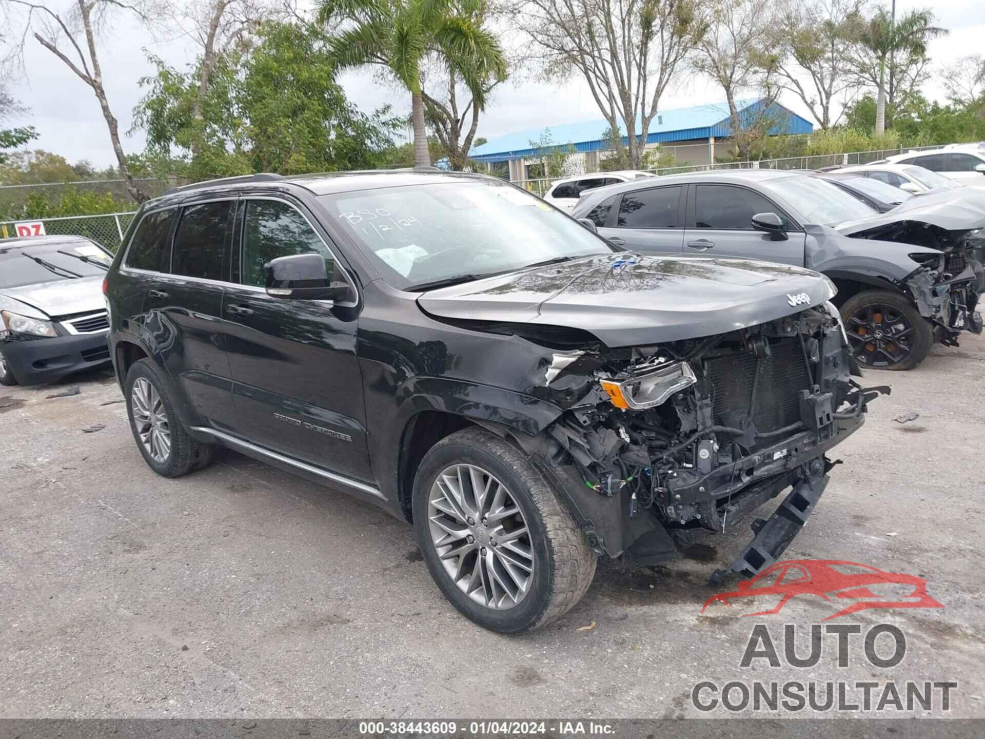 JEEP GRAND CHEROKEE 2017 - 1C4RJFJG8HC740652