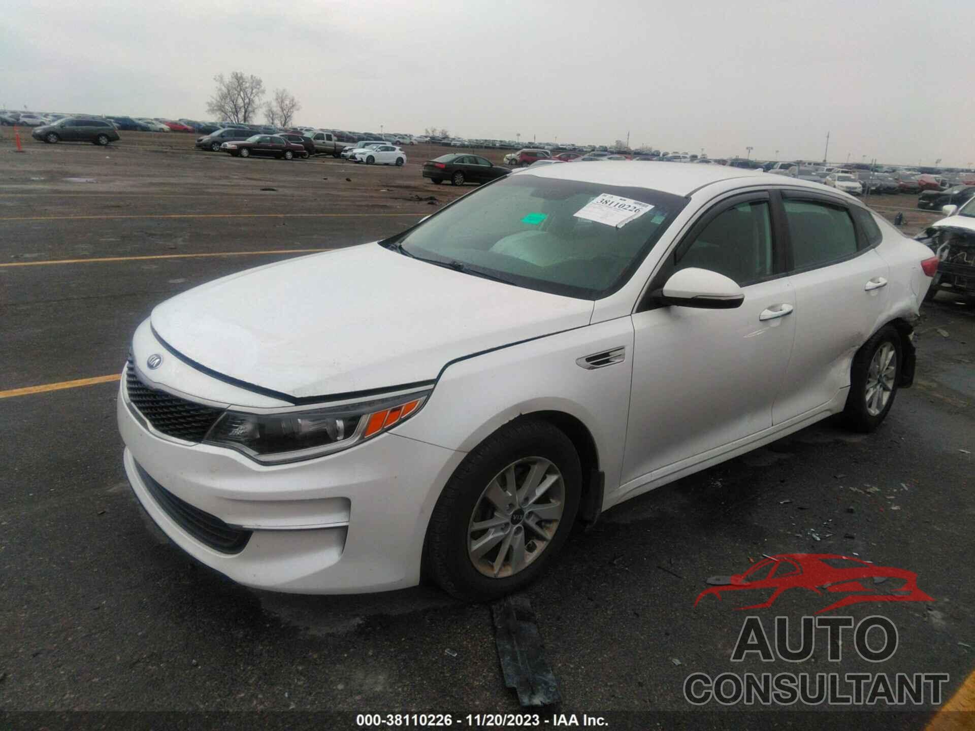 KIA OPTIMA 2016 - KNAGT4L3XG5086530