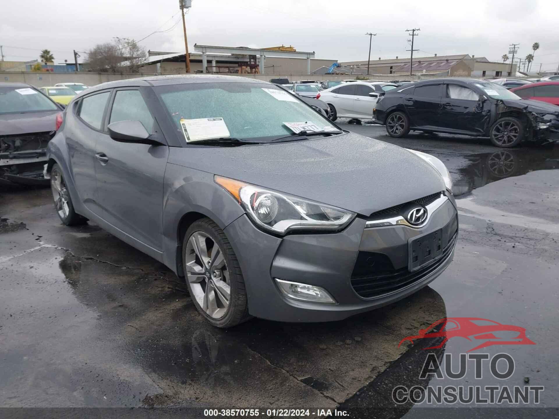 HYUNDAI VELOSTER 2016 - KMHTC6AD7GU253999