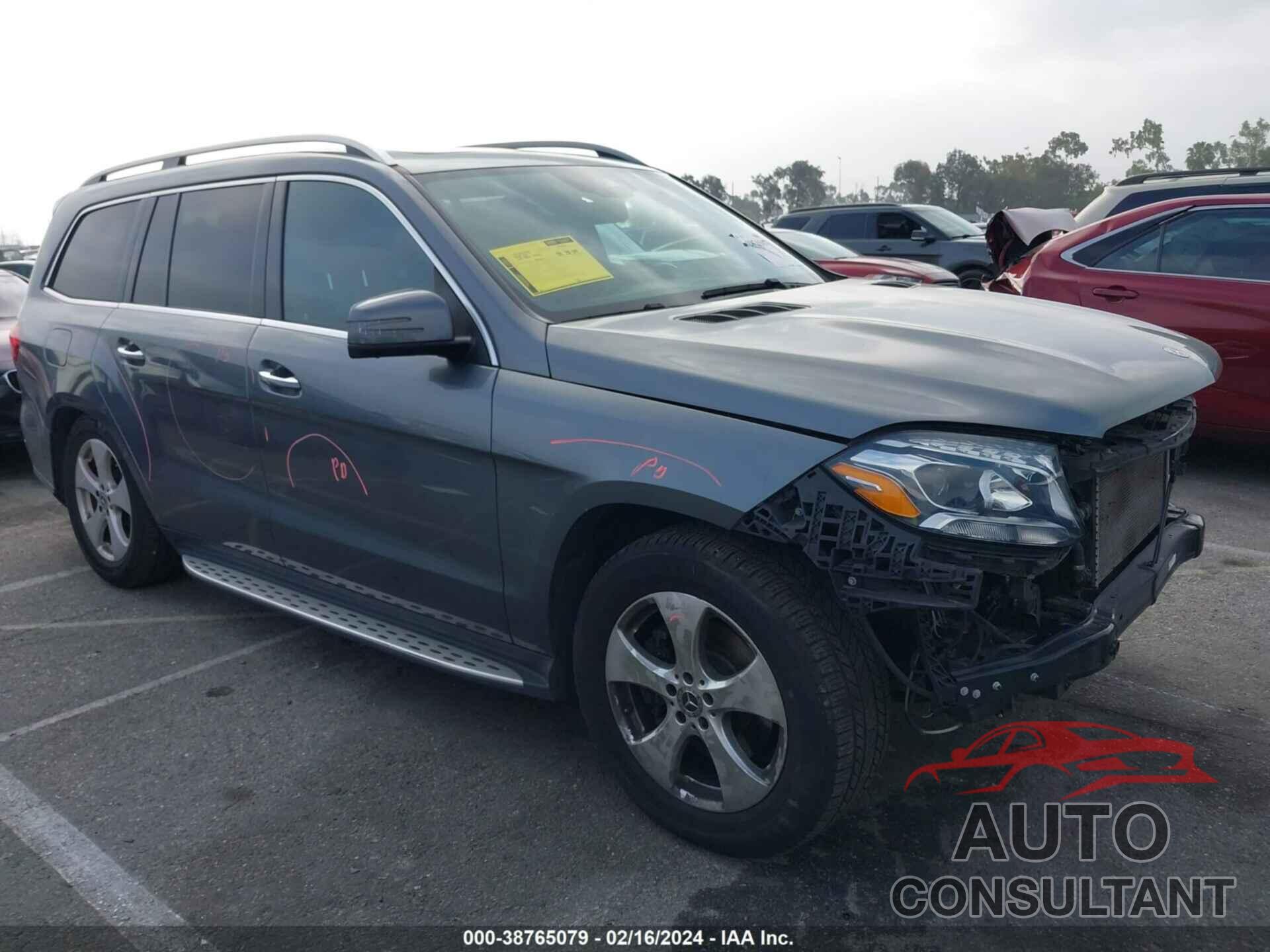 MERCEDES-BENZ GLS 450 2017 - 4JGDF6EEXHA970317