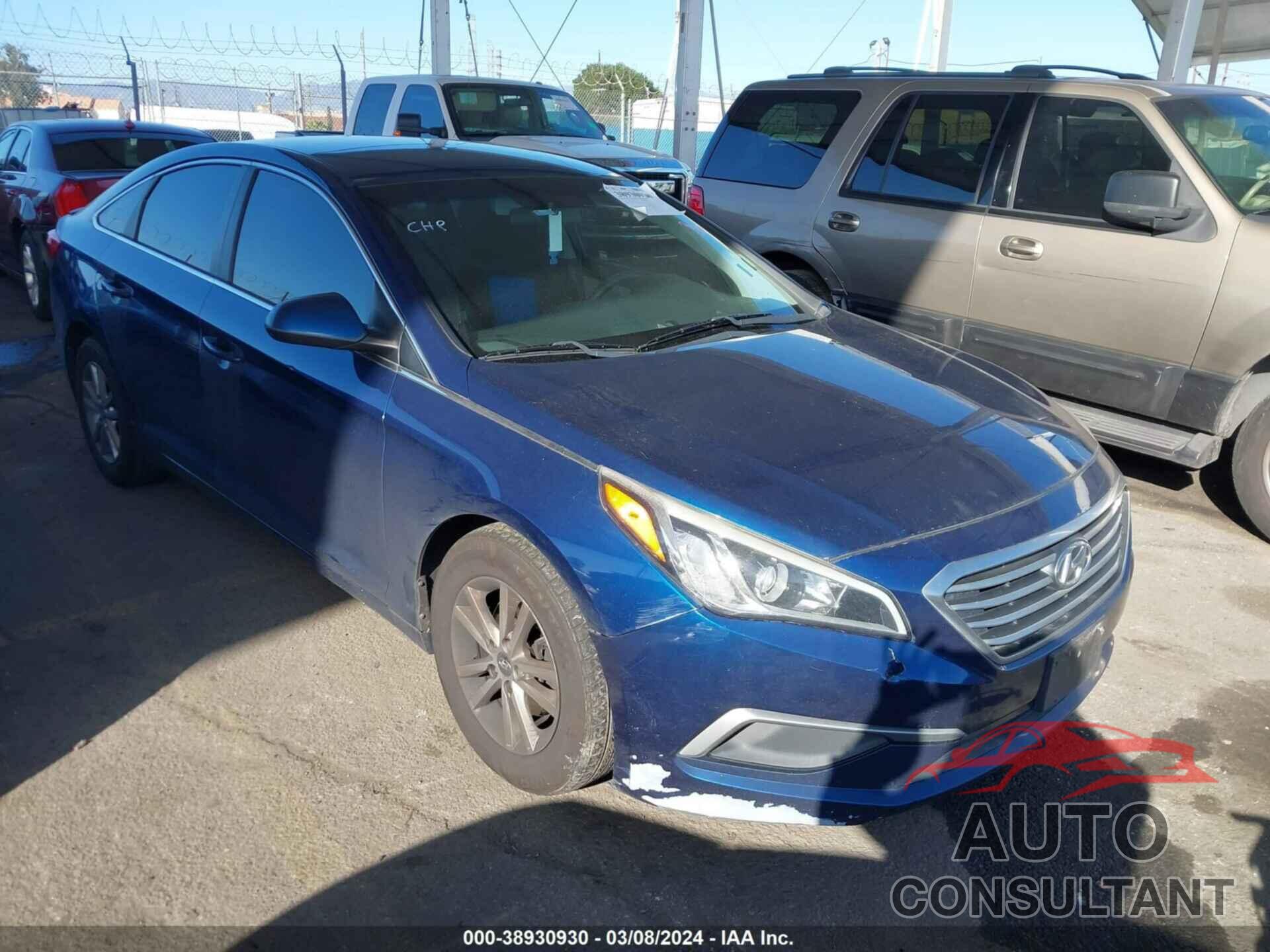 HYUNDAI SONATA 2017 - 5NPE24AF1HH455576
