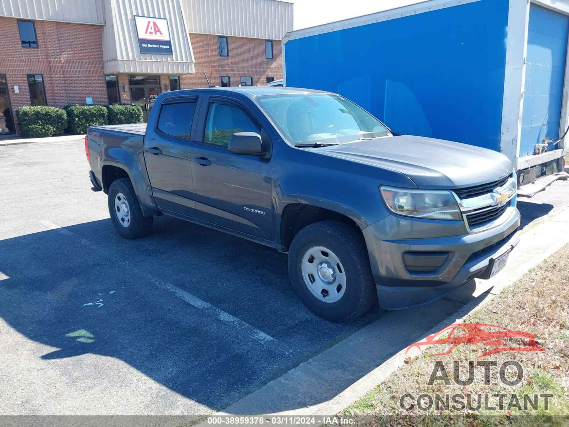 CHEVROLET COLORADO 2016 - 1GCGTBE36G1284856