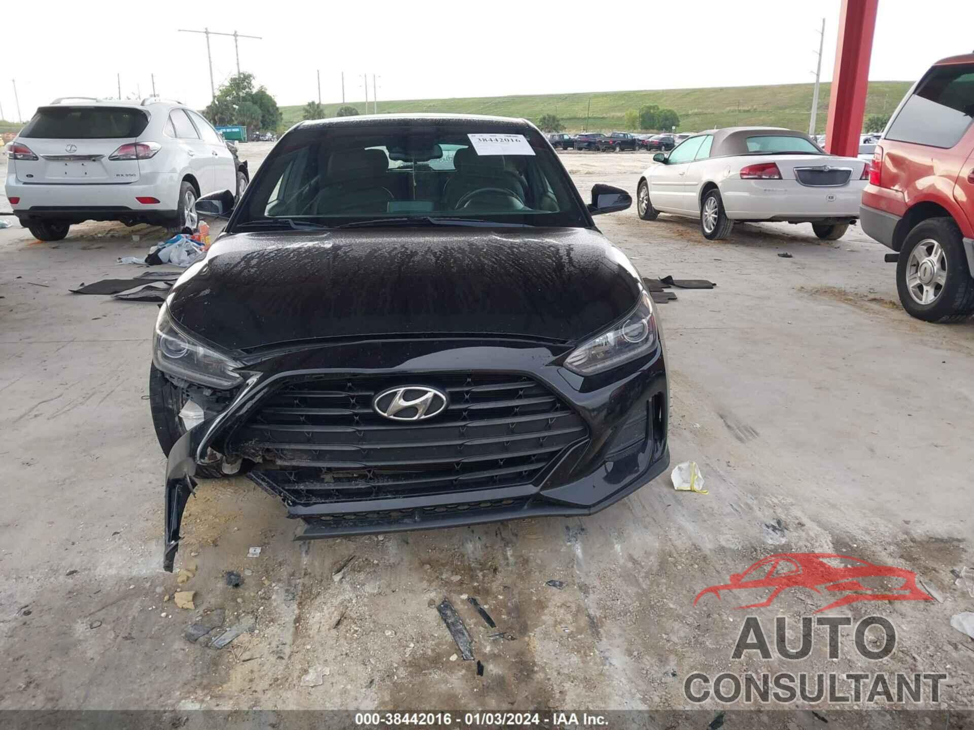 HYUNDAI VELOSTER 2019 - KMHTG6AF6KU013017