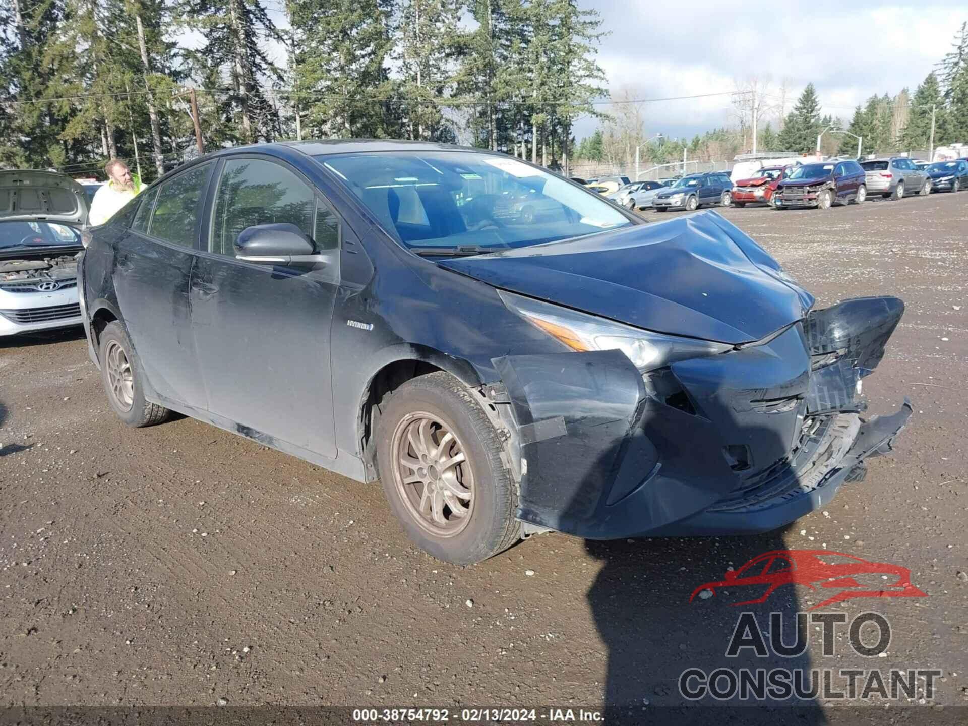 TOYOTA PRIUS 2017 - JTDKBRFU3H3054355