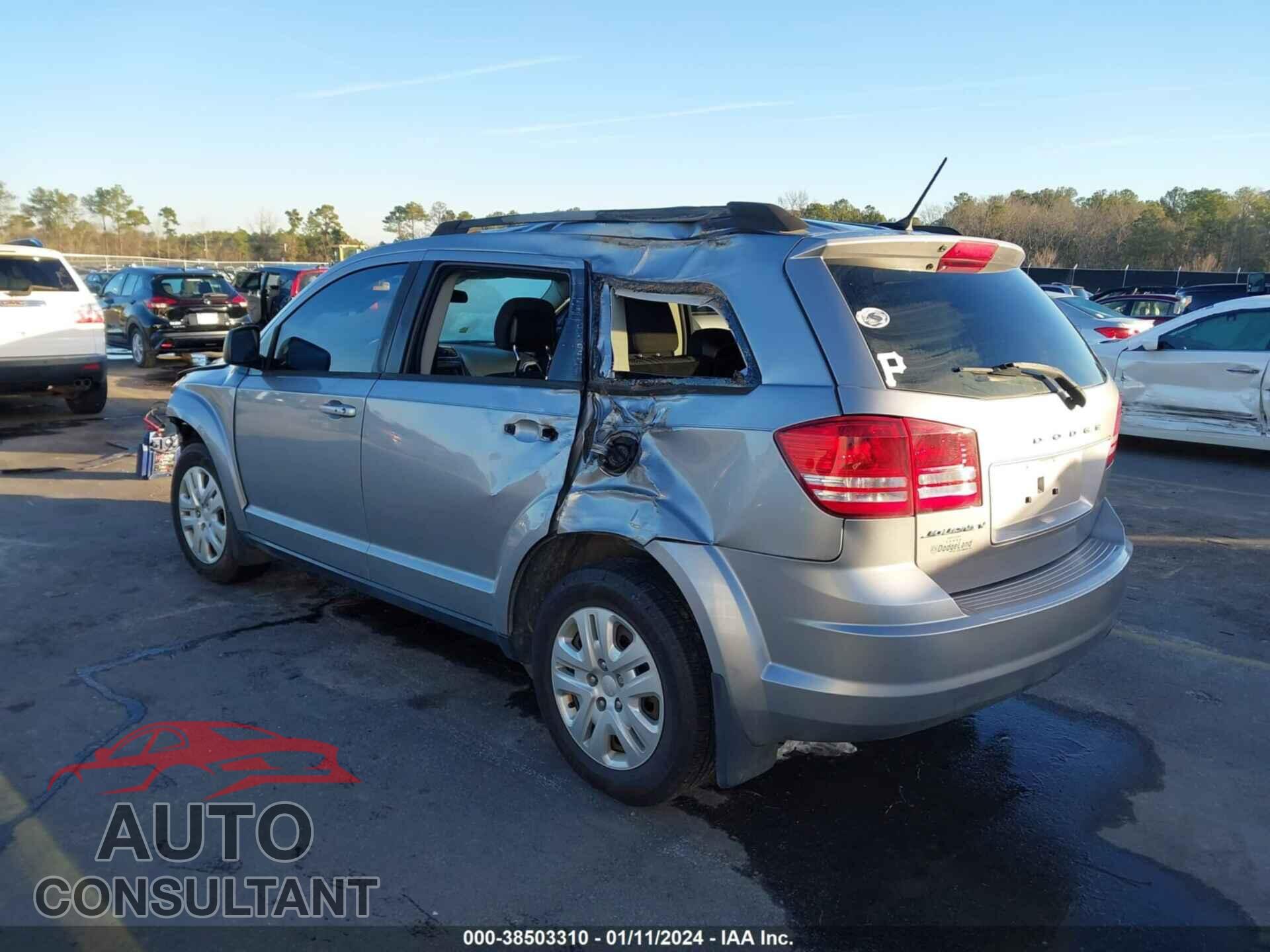 DODGE JOURNEY 2017 - 3C4PDCAB8HT558892