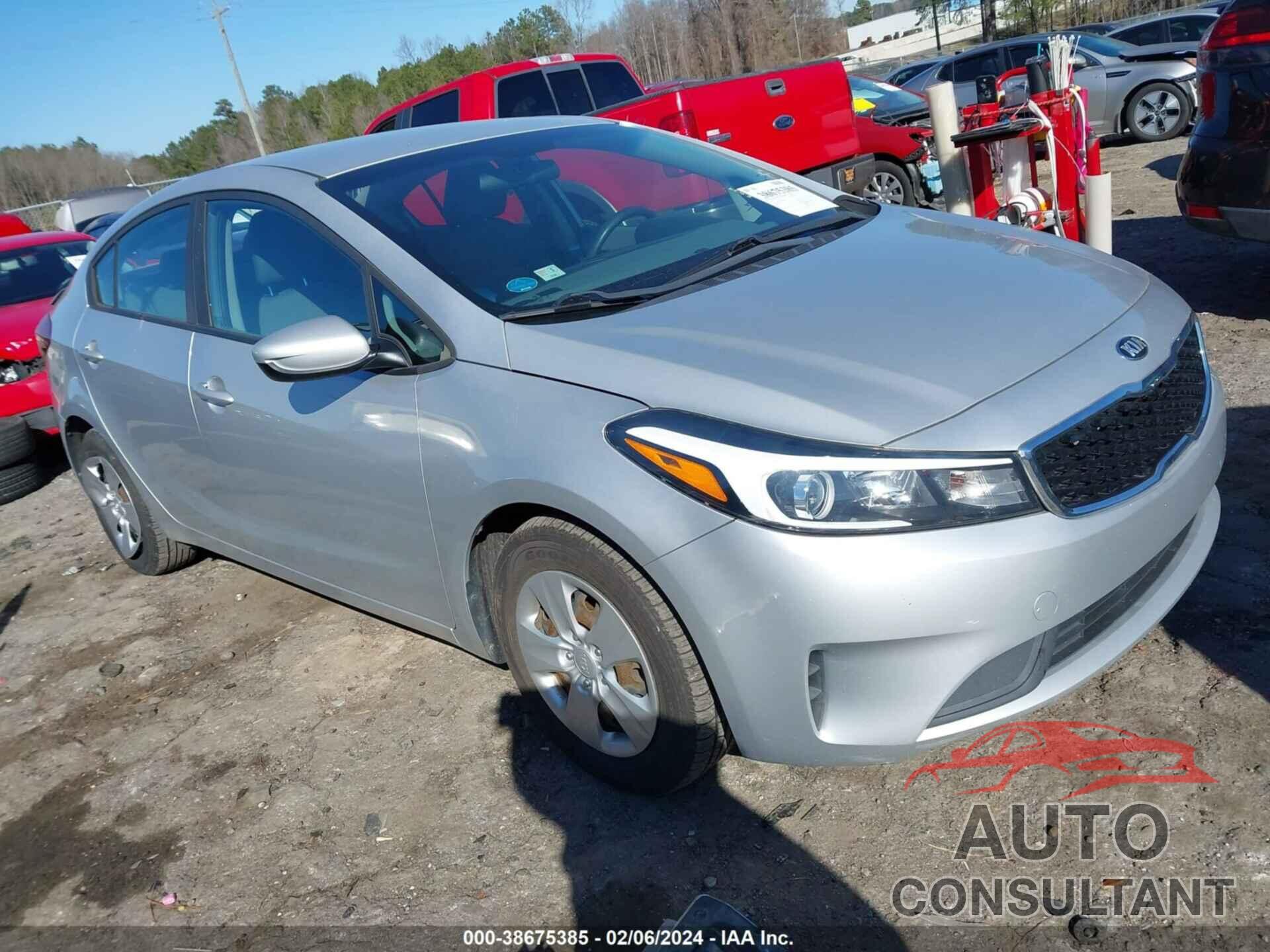 KIA FORTE 2017 - 3KPFK4A70HE090227