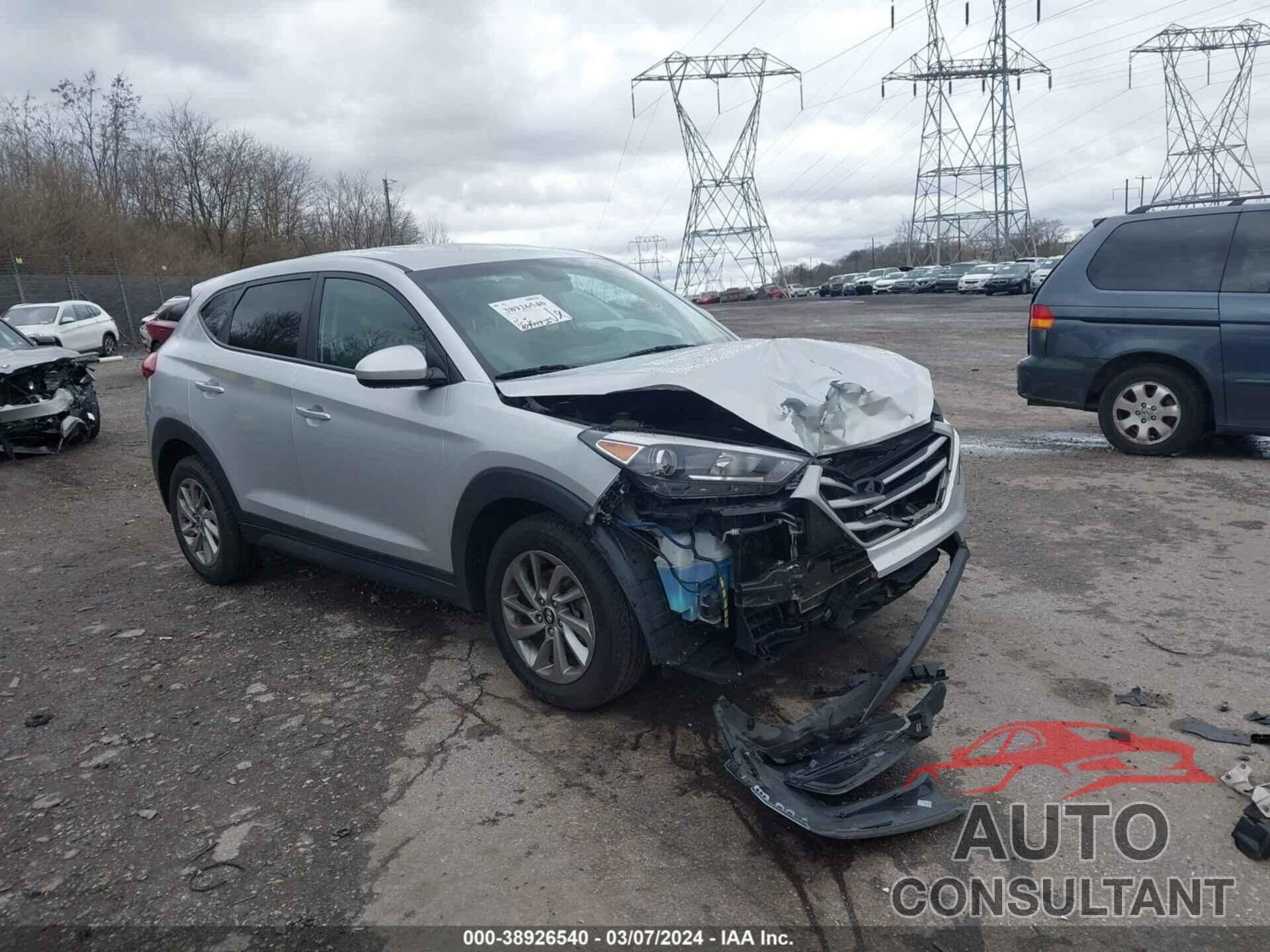 HYUNDAI TUCSON 2018 - KM8J2CA41JU830672