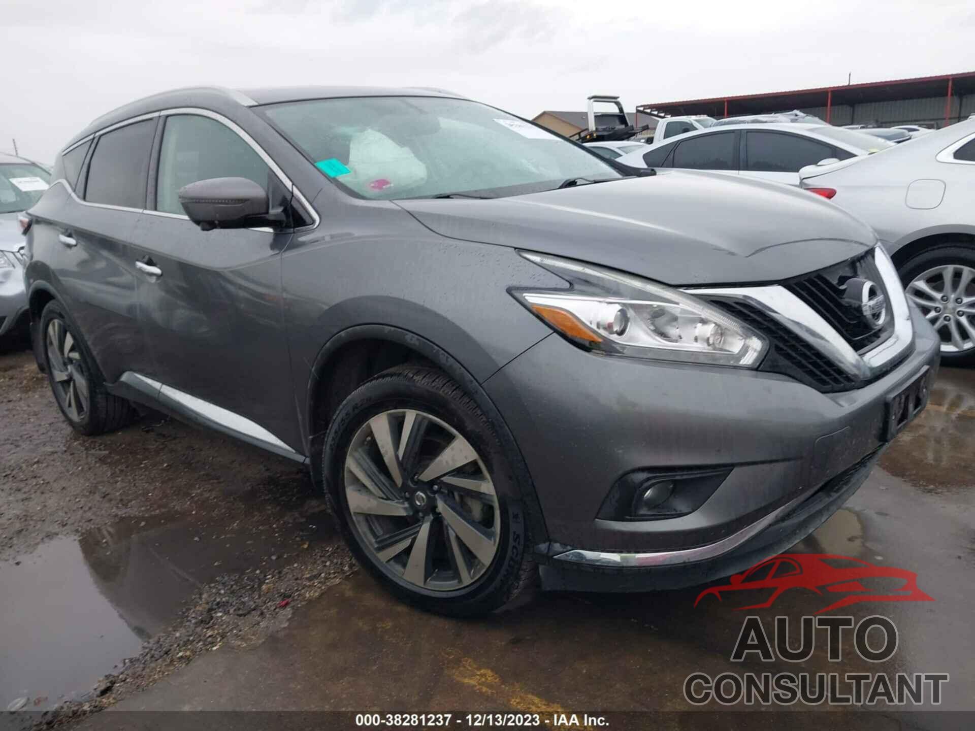 NISSAN MURANO 2018 - 5N1AZ2MG6JN133259