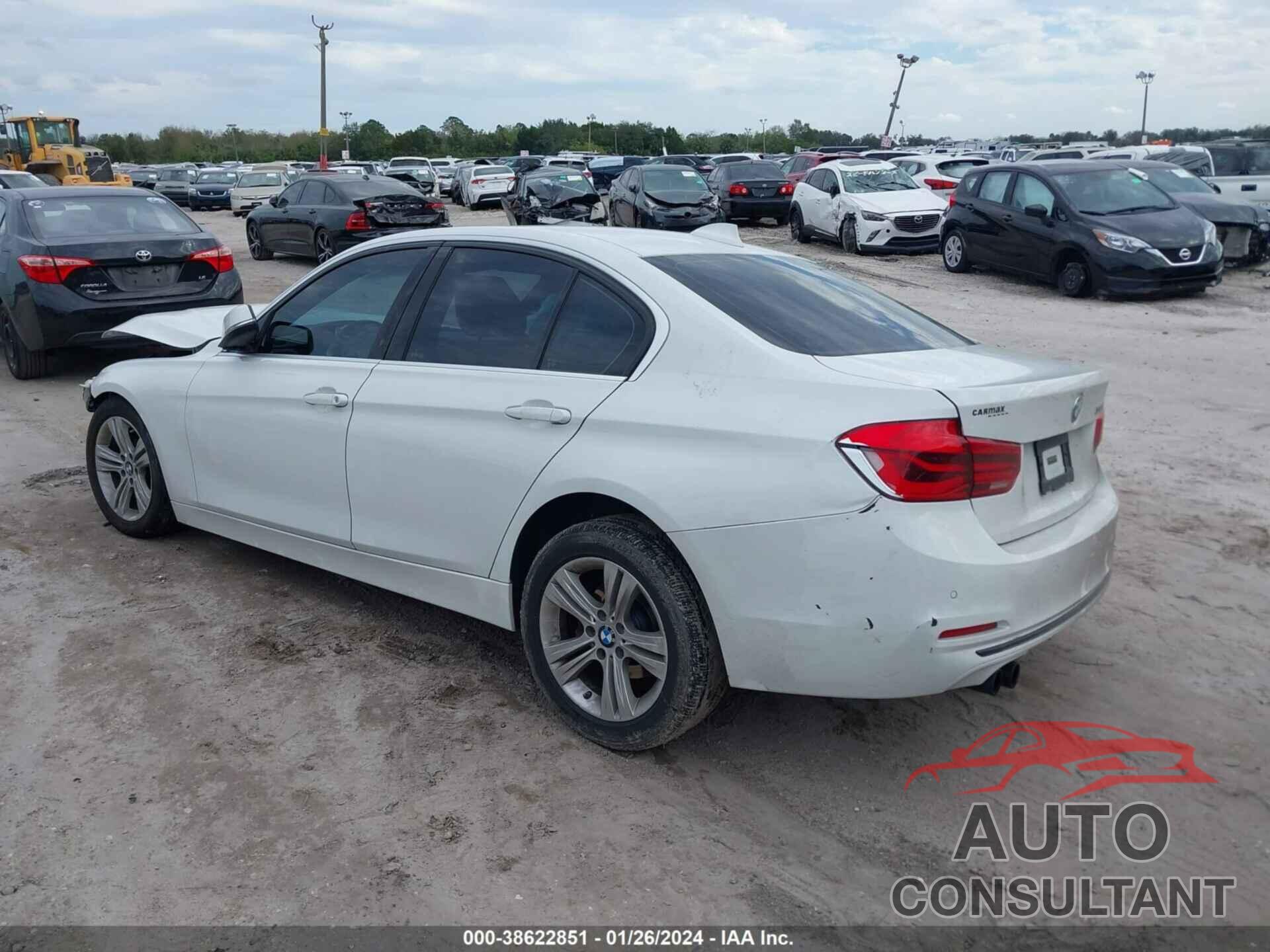 BMW 330I 2017 - WBA8B9G34HNU52062