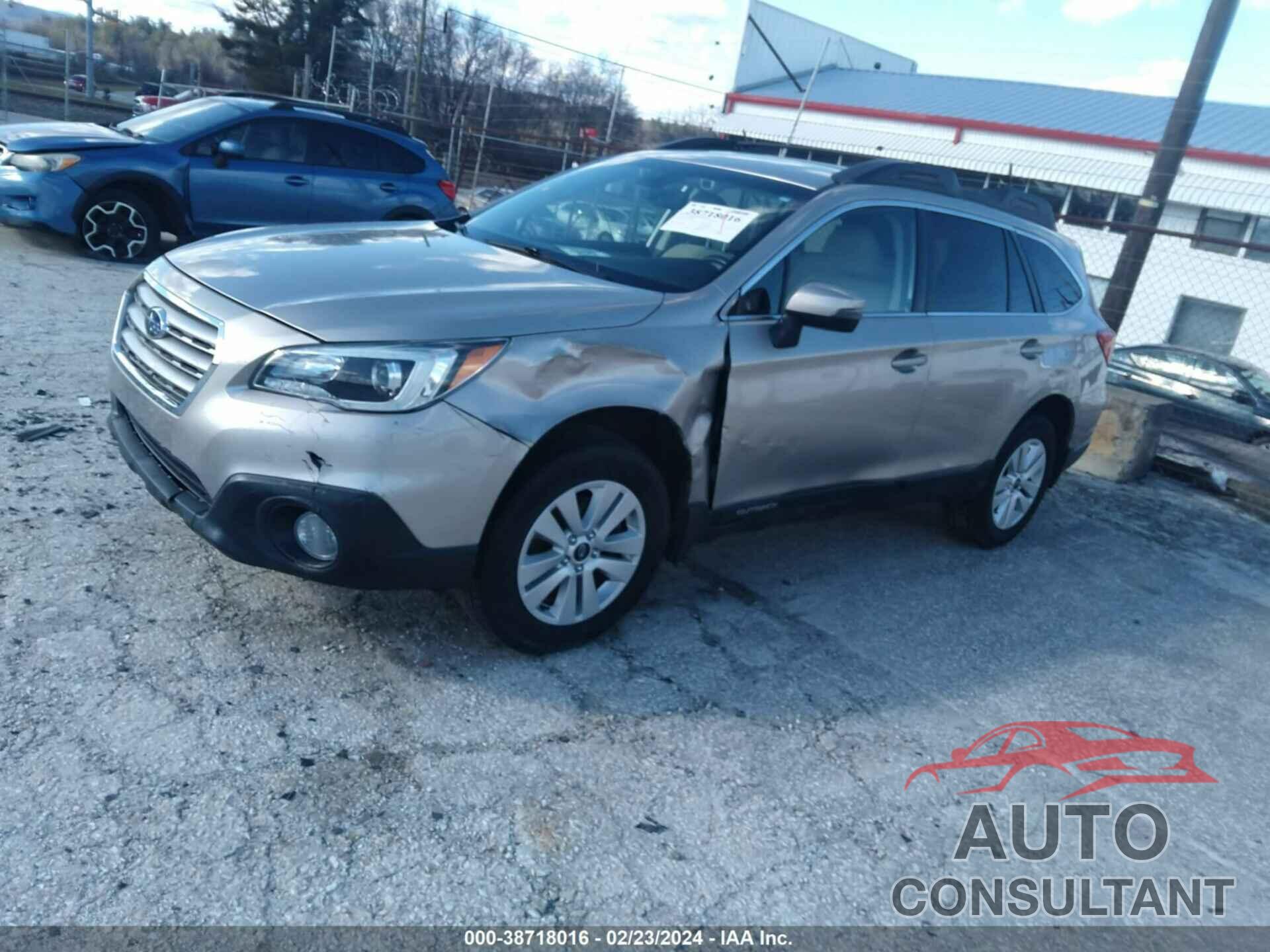 SUBARU OUTBACK 2017 - 4S4BSAFCXH3247820