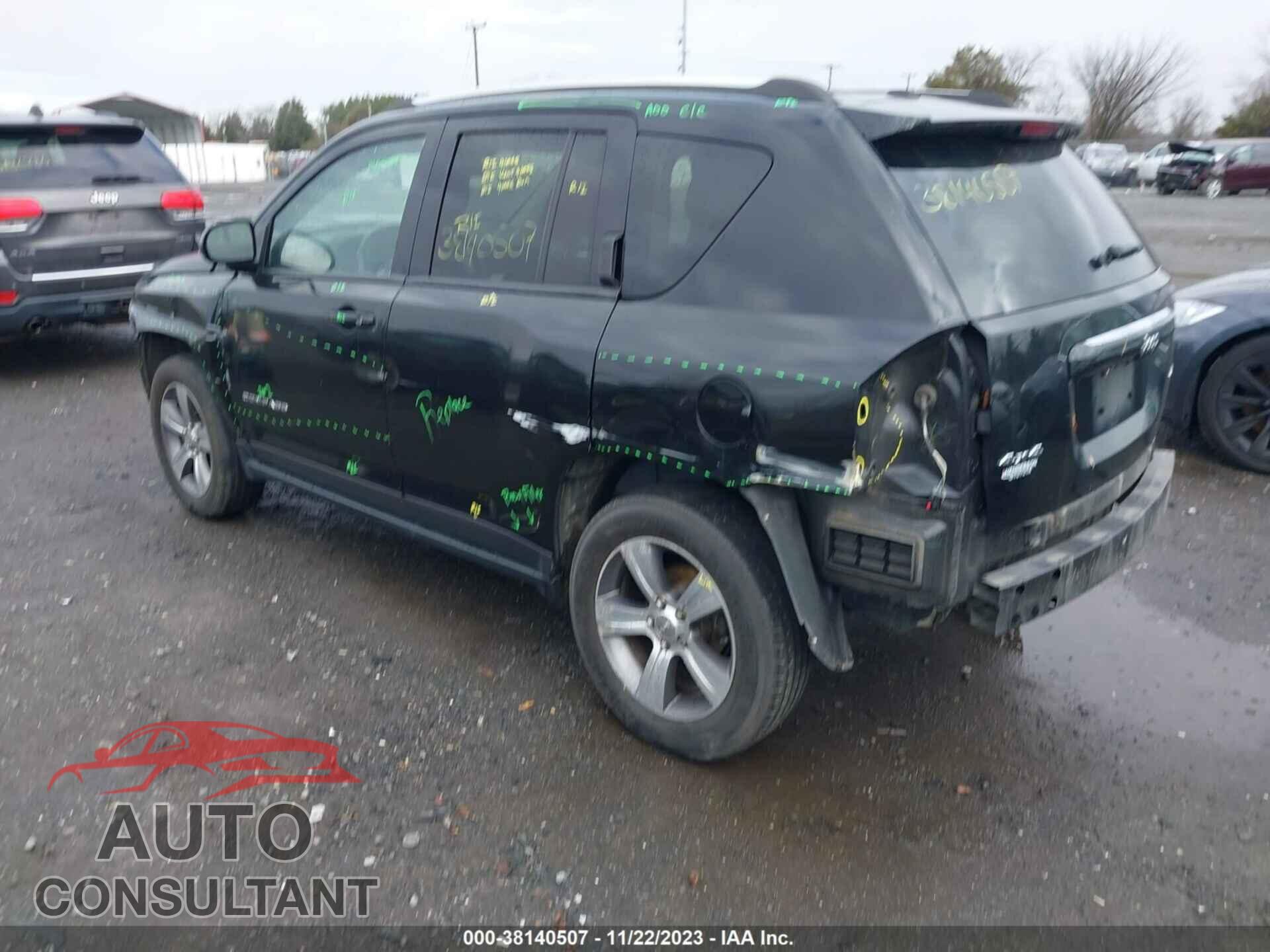 JEEP COMPASS 2017 - 1C4NJDEB9HD170110