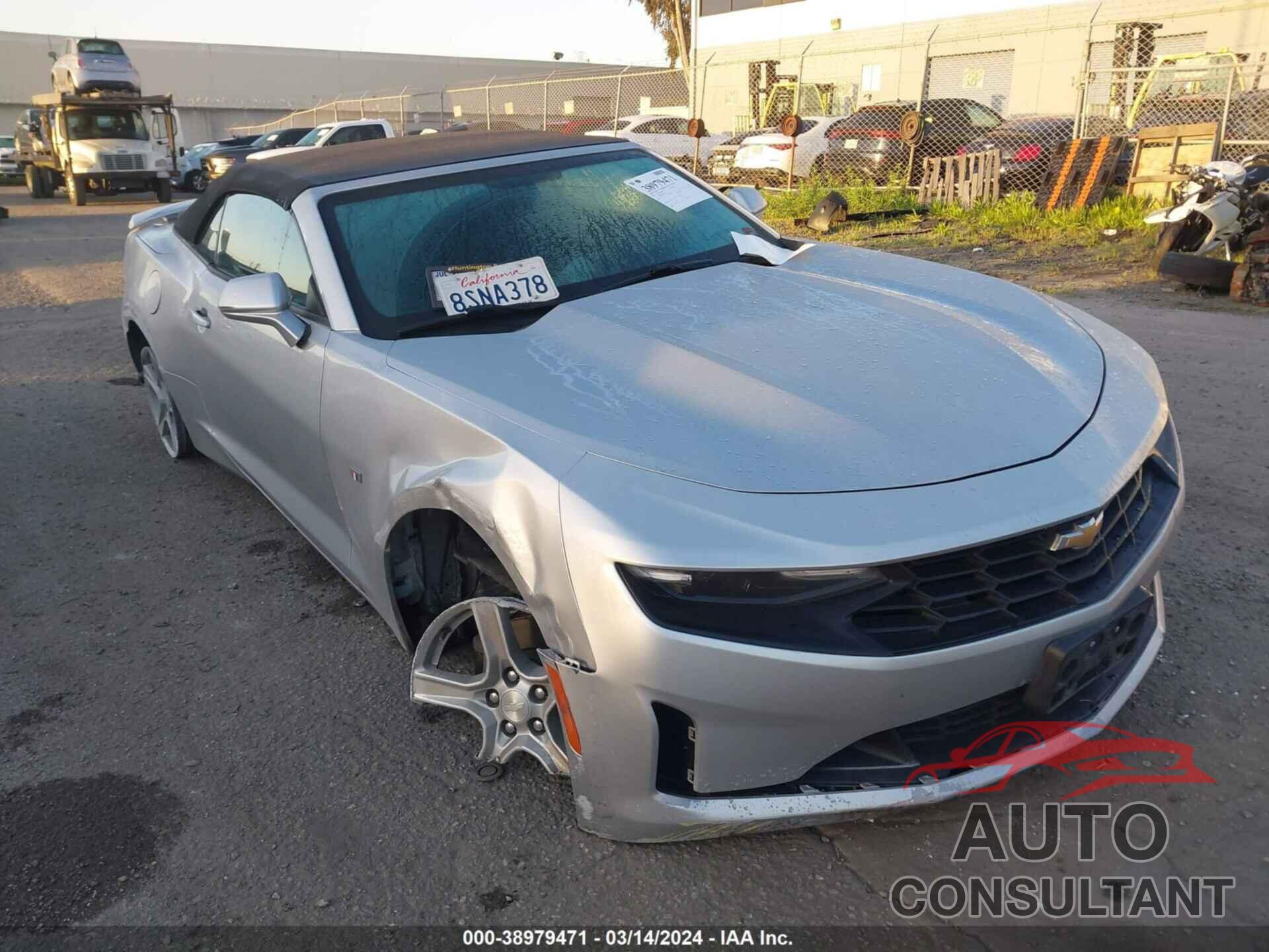 CHEVROLET CAMARO 2019 - 1G1FB3DS8K0145218