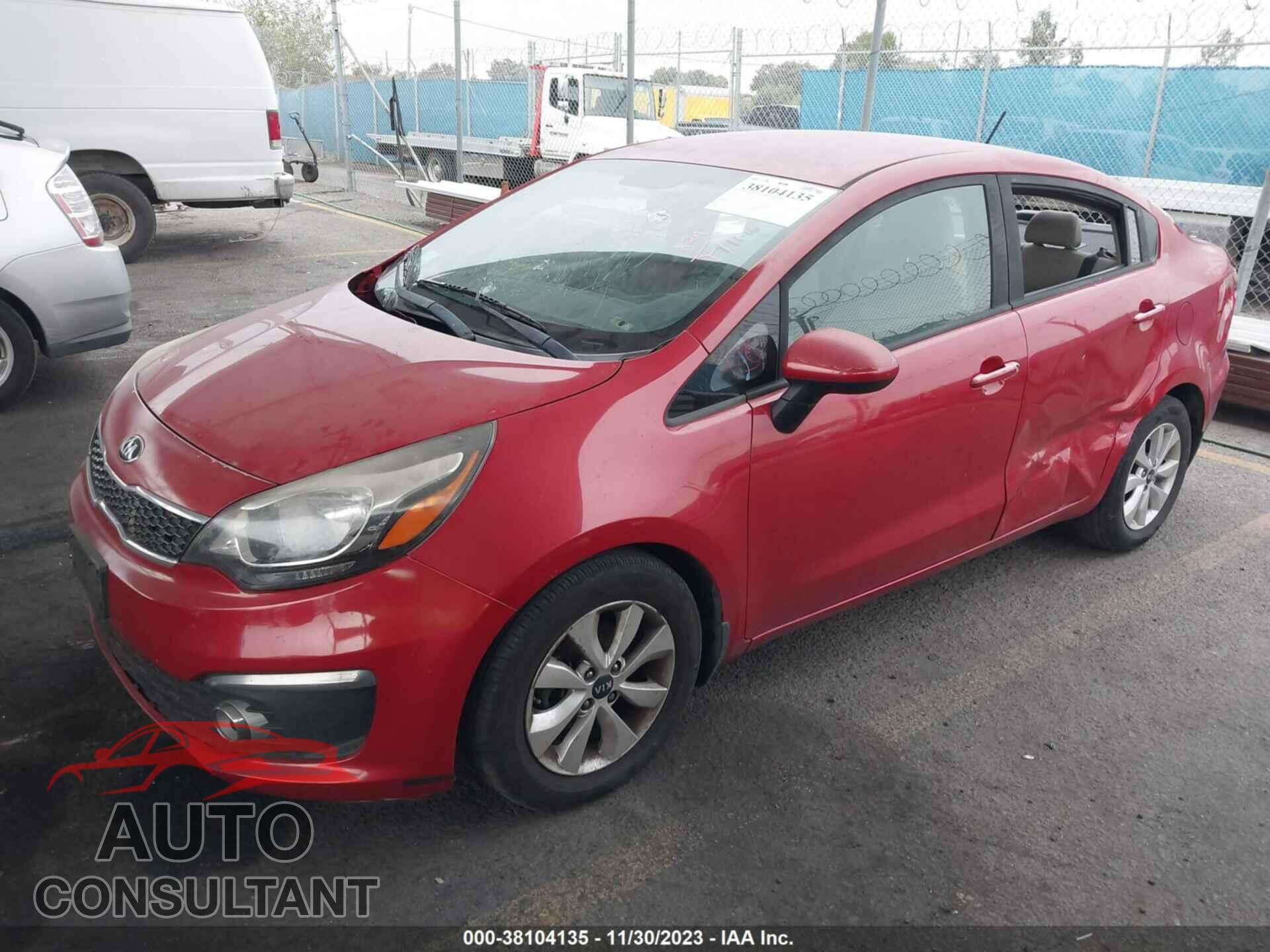 KIA RIO 2017 - KNADN4A37H6040469
