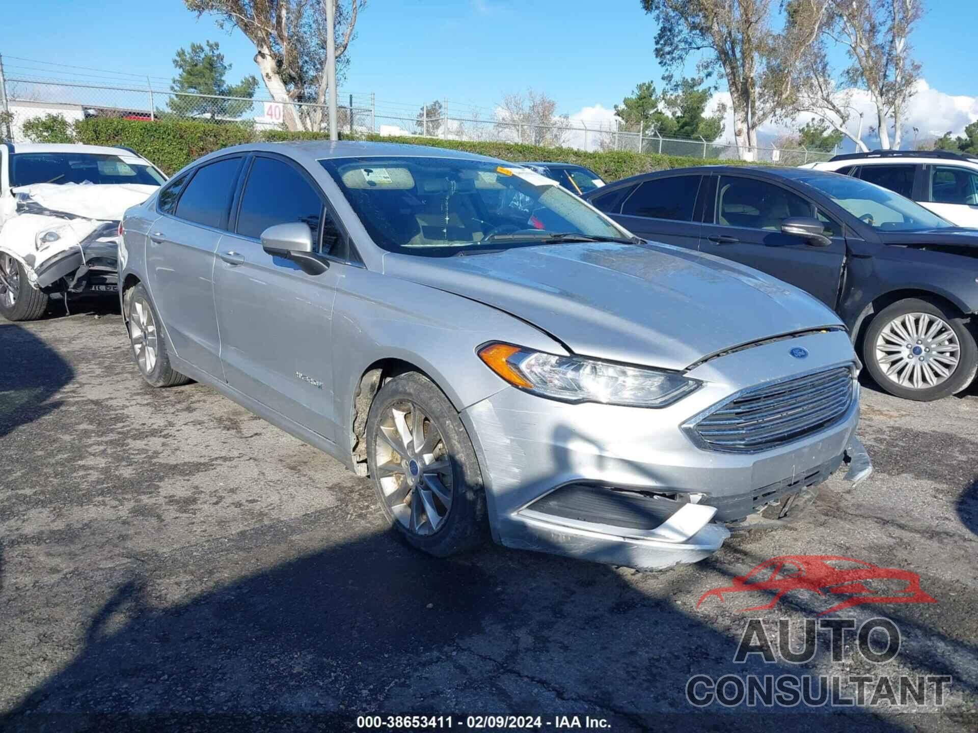 FORD FUSION HYBRID 2017 - 3FA6P0LU4HR383723