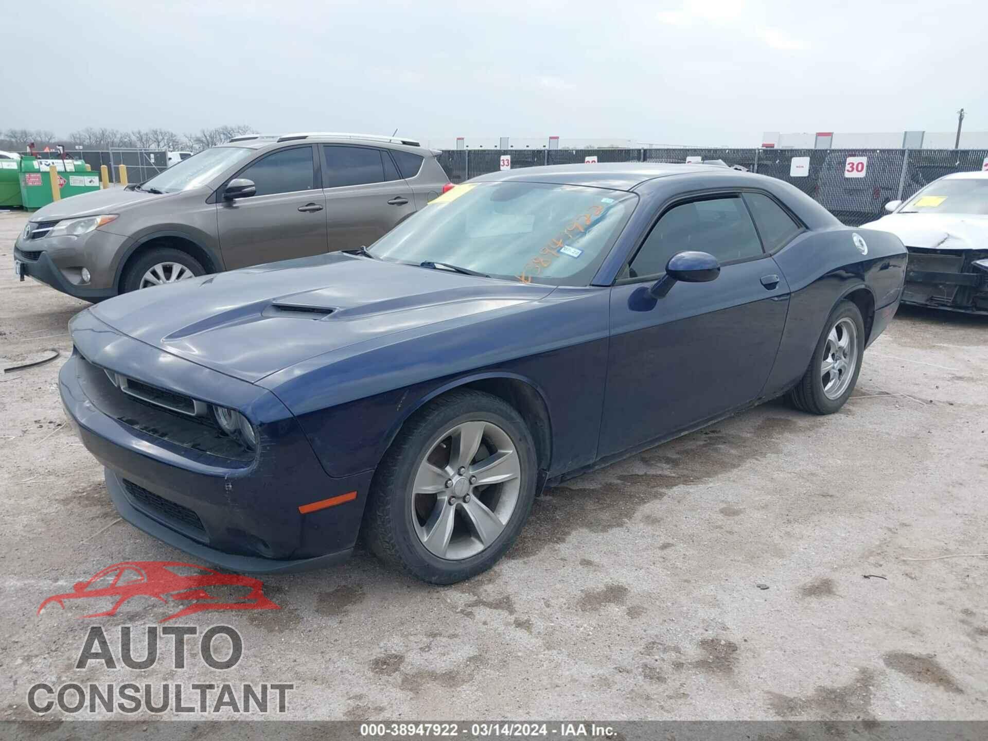 DODGE CHALLENGER 2016 - 2C3CDZAG3GH101108
