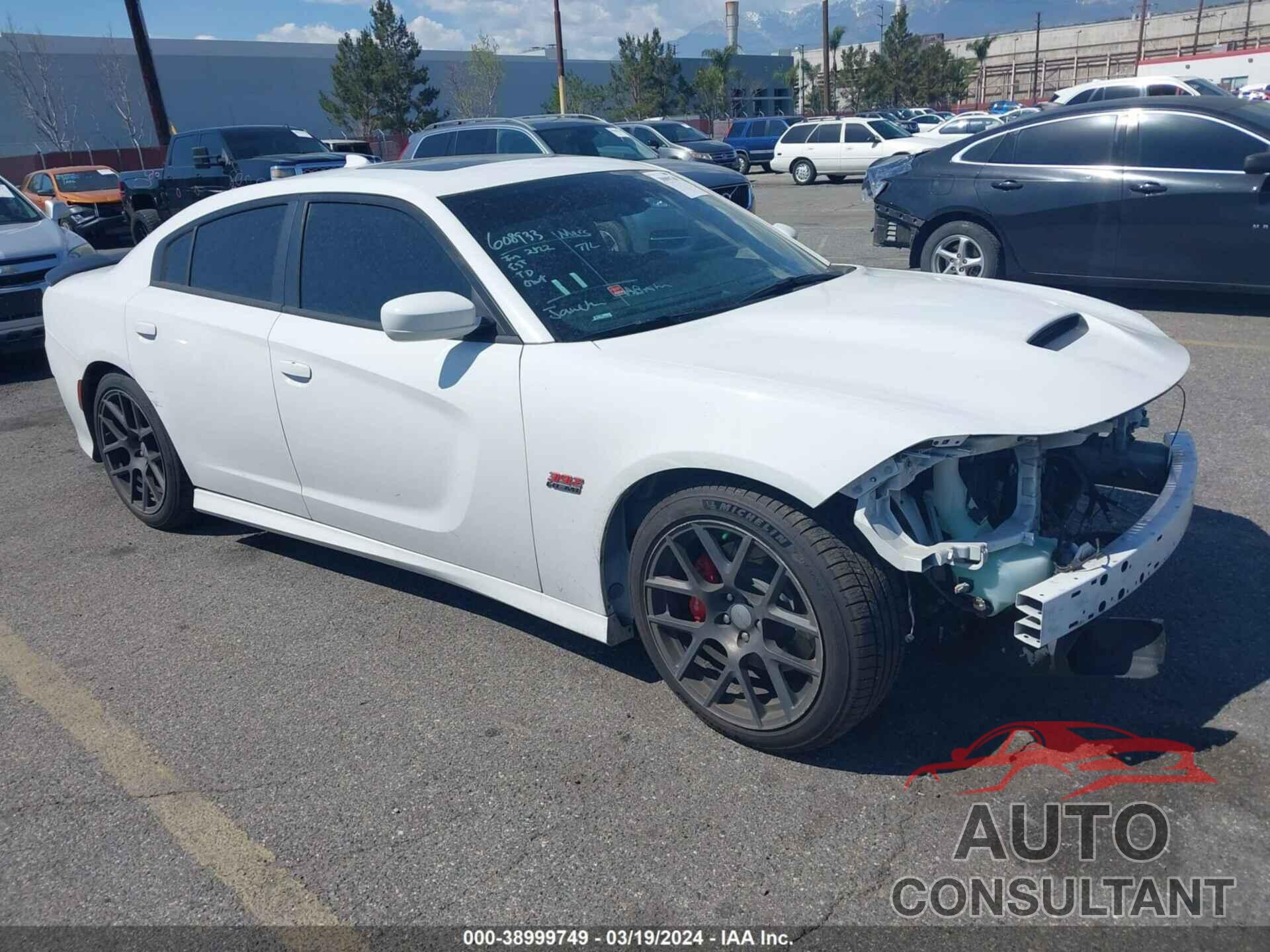 DODGE CHARGER 2016 - 2C3CDXGJ3GH262839